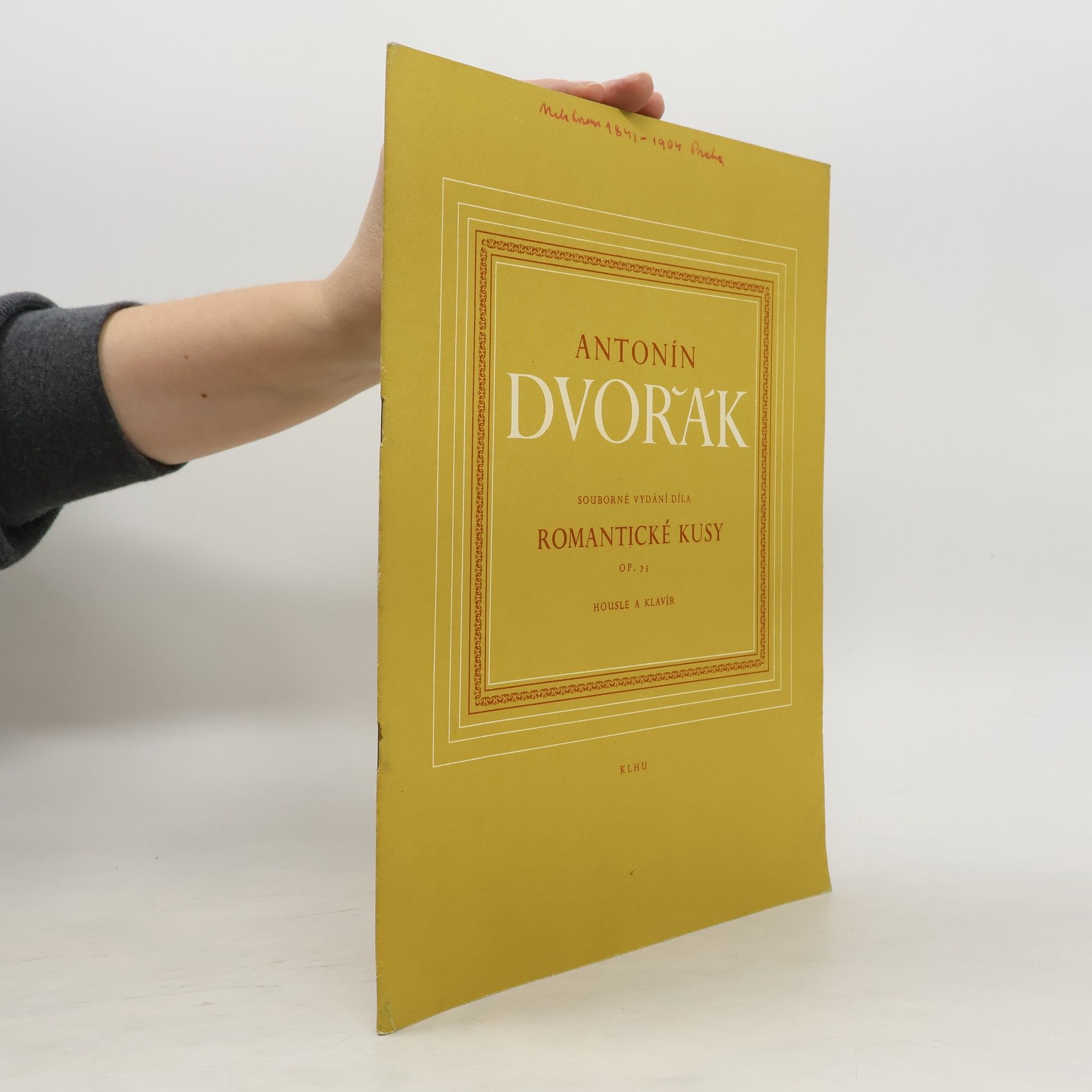 Antonín Dvořák Romantické kusy op. 75