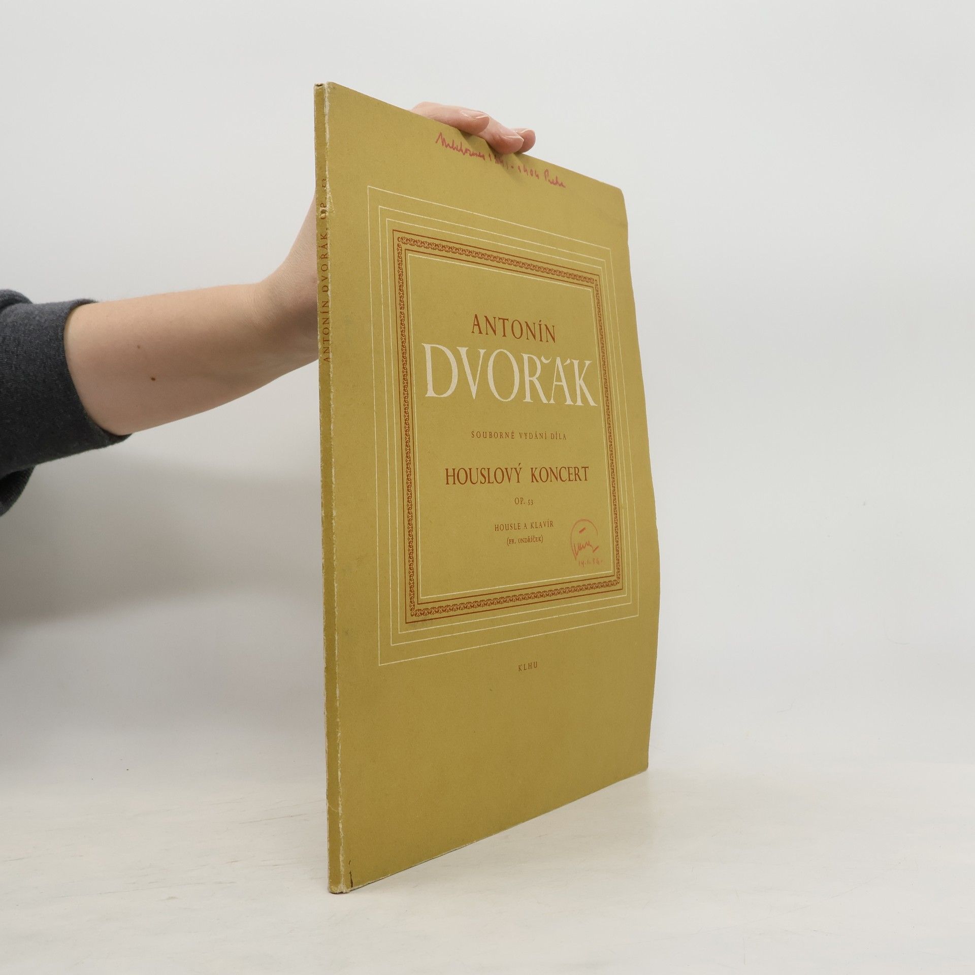 Antonín Dvořák Houslový koncert