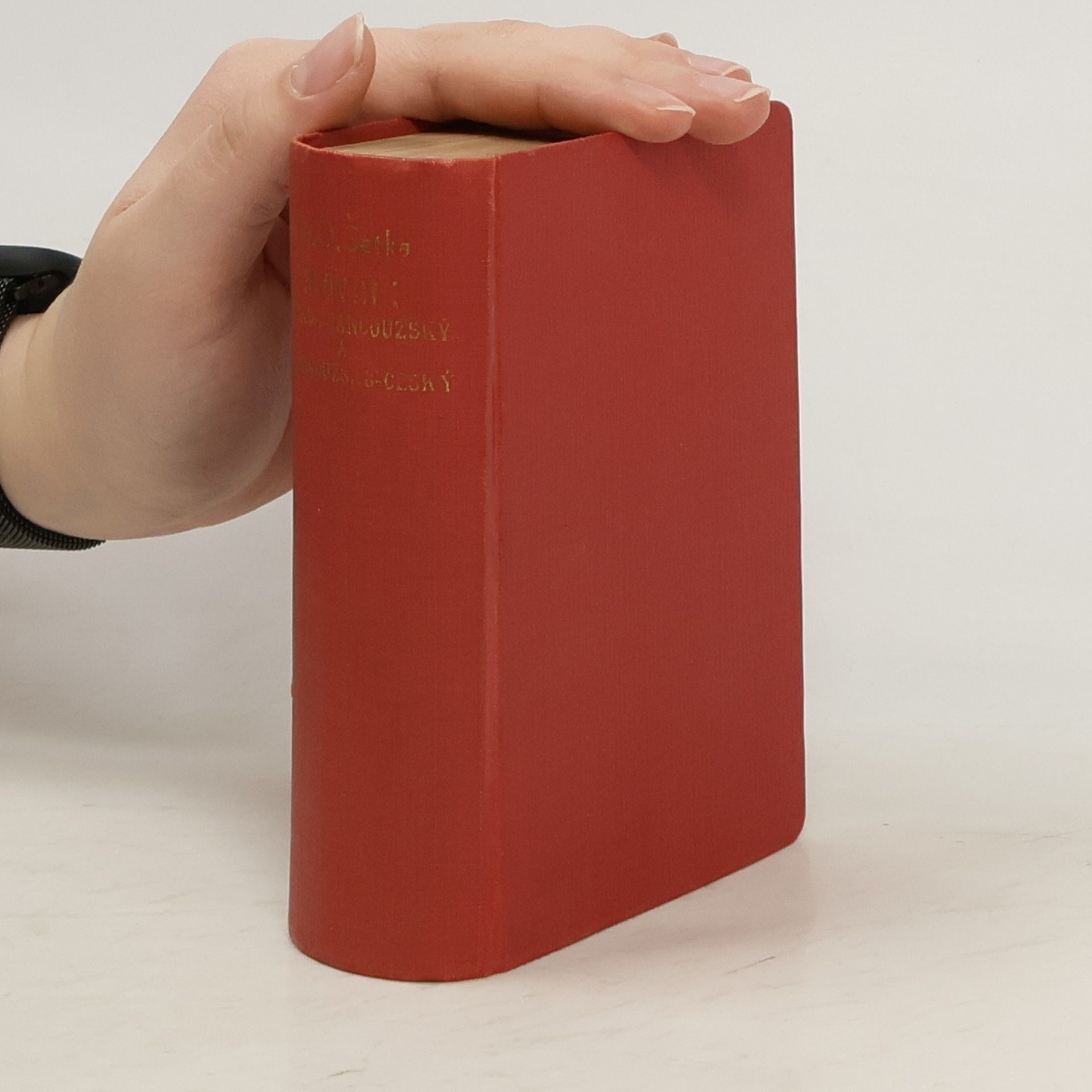 Nový kapesní slovník jazyka francouzského a českého s udanou výslovností