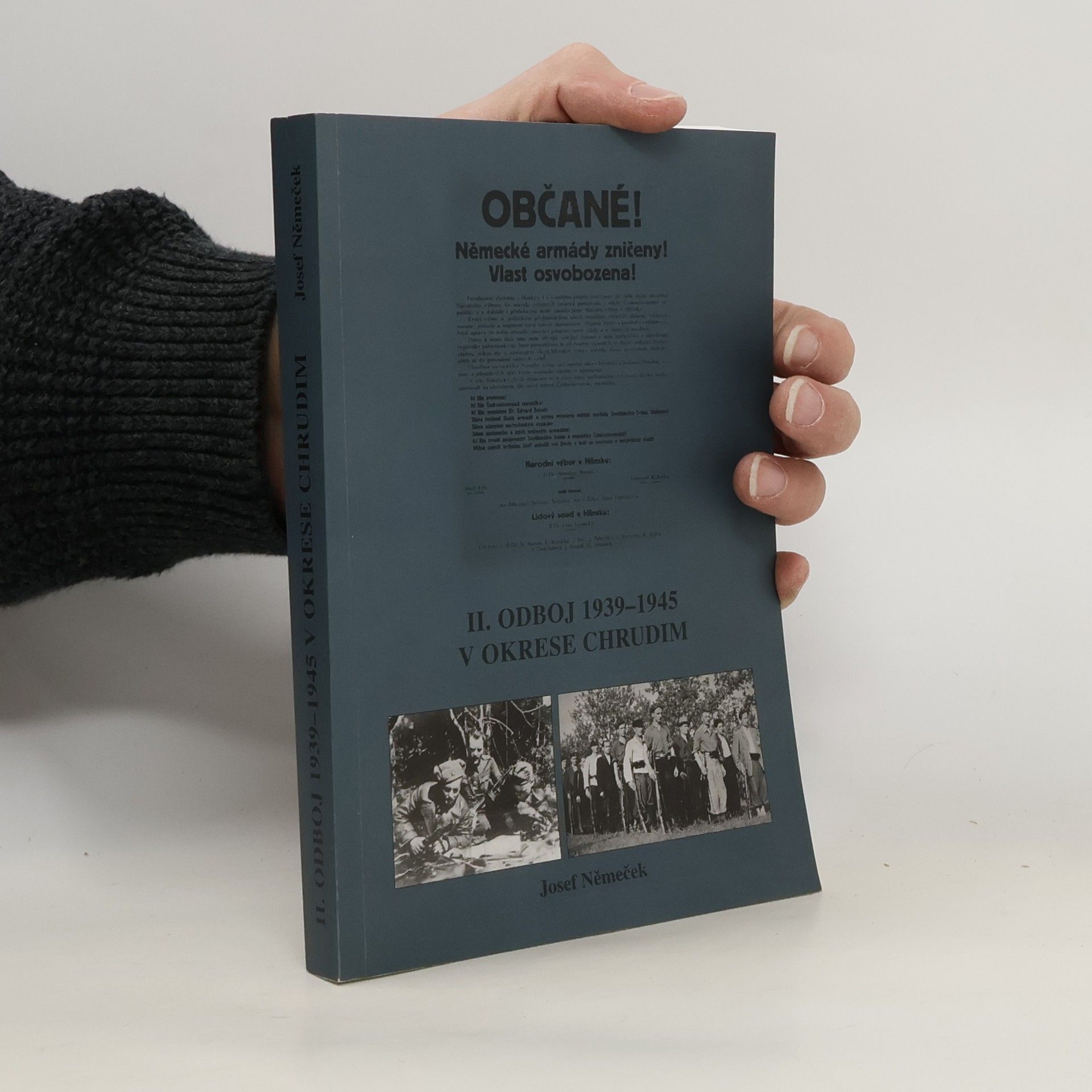 Josef Němeček II. odboj 1939–1945 v okrese Chrudim