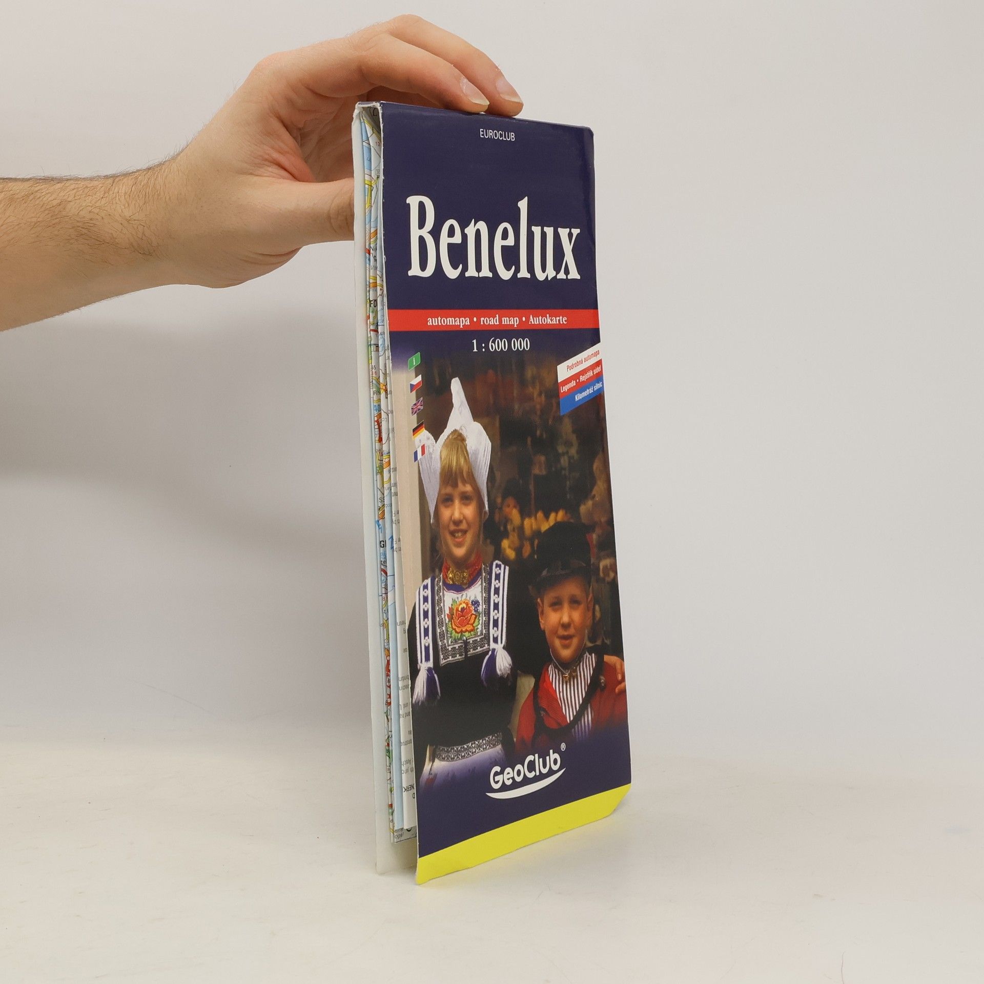 Collectif d'auteurs Benelux automapa. 1 : 600 000