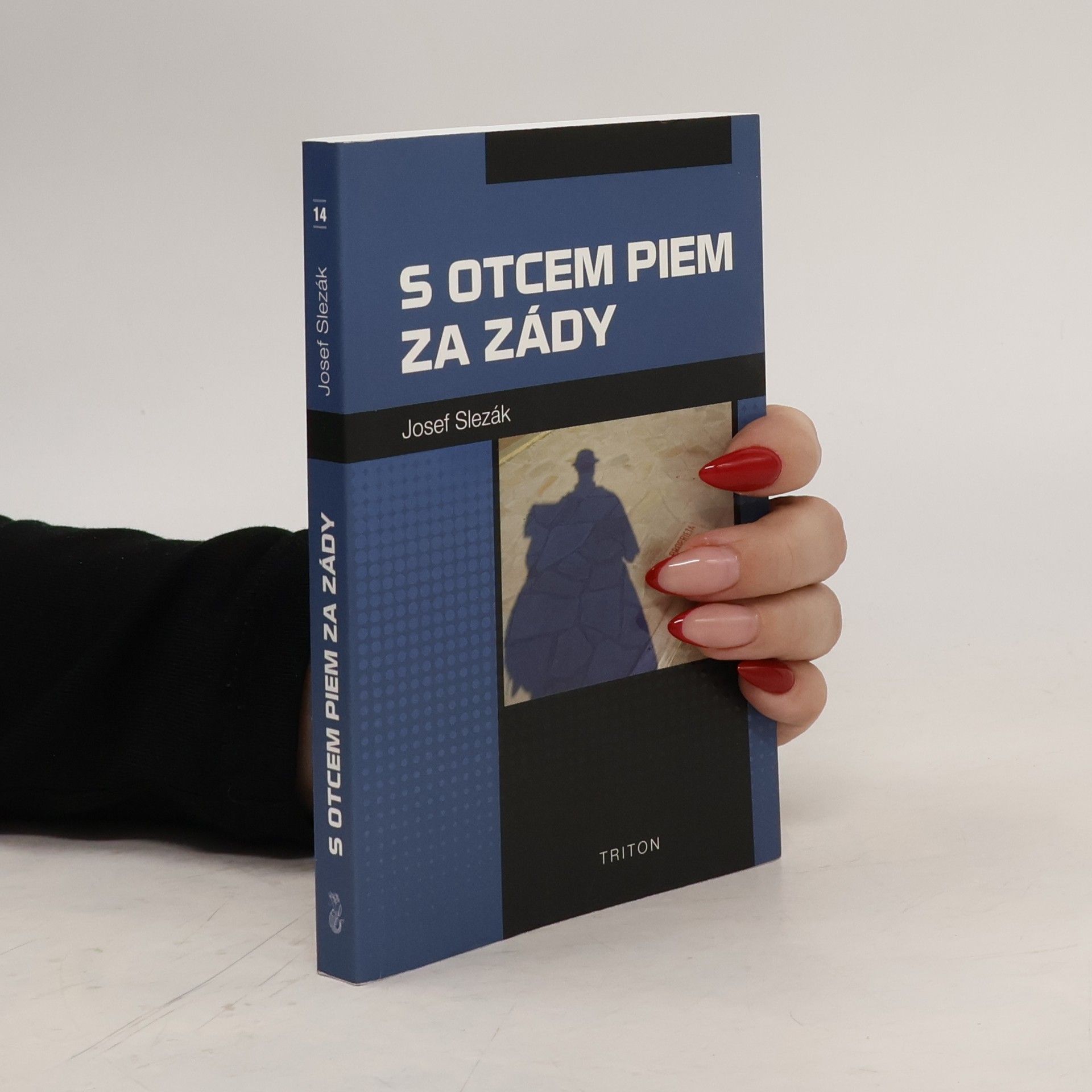 Josef Slezák S otcem Piem za zády