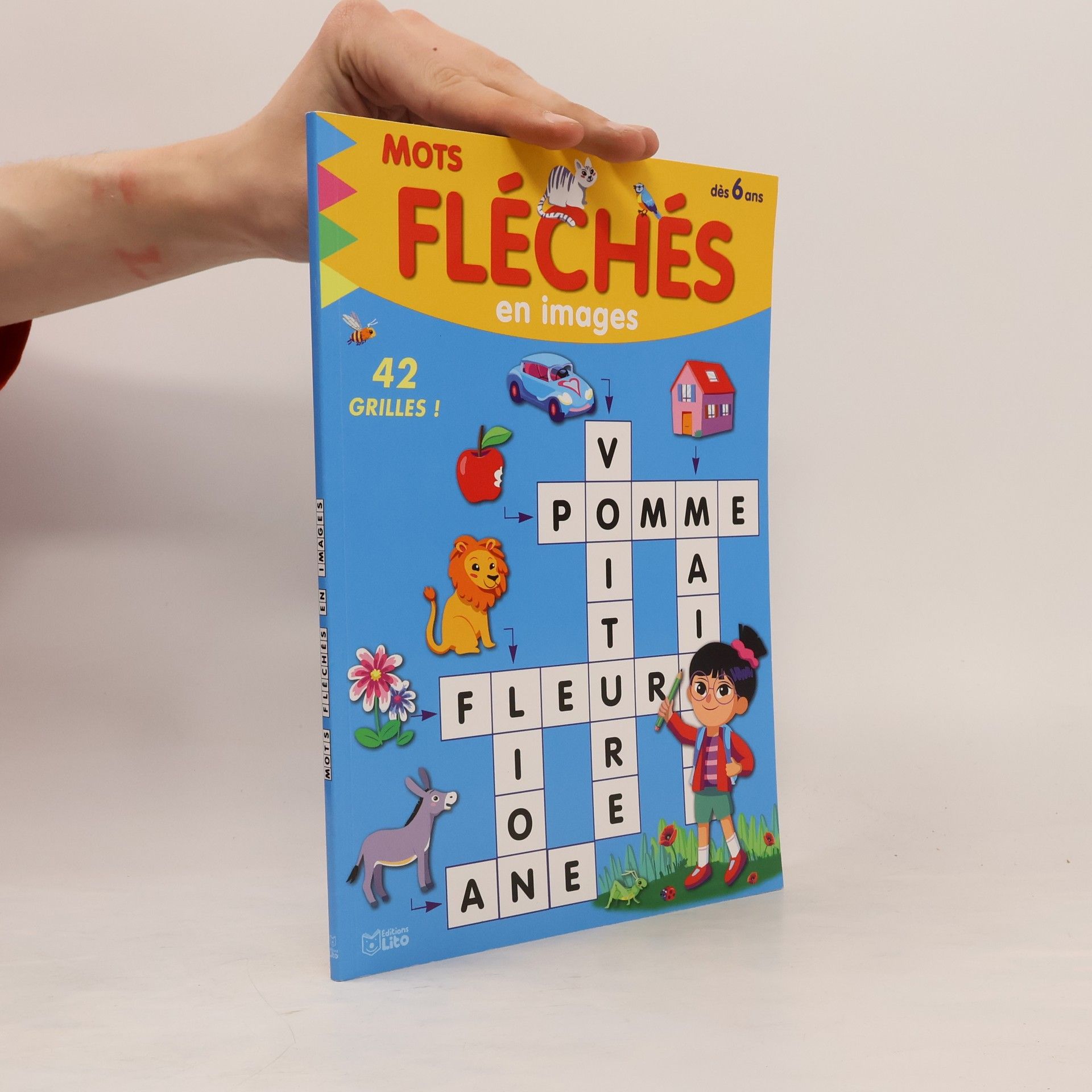 Valérie Diard Mots fléchés en images Le lion