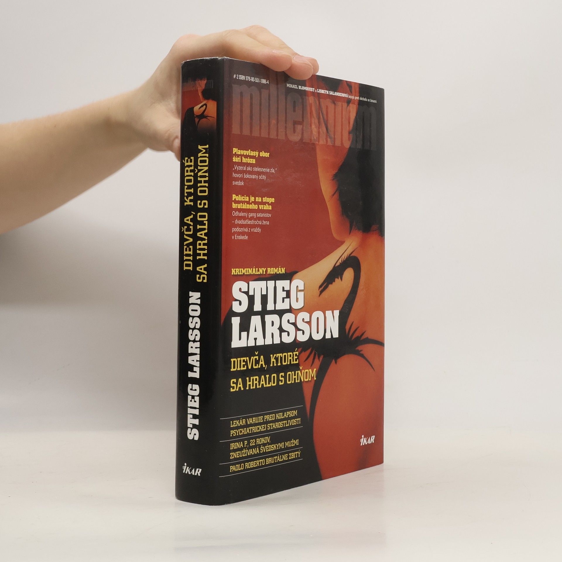 Stieg Larsson Dievča, ktoré sa hralo s ohňom