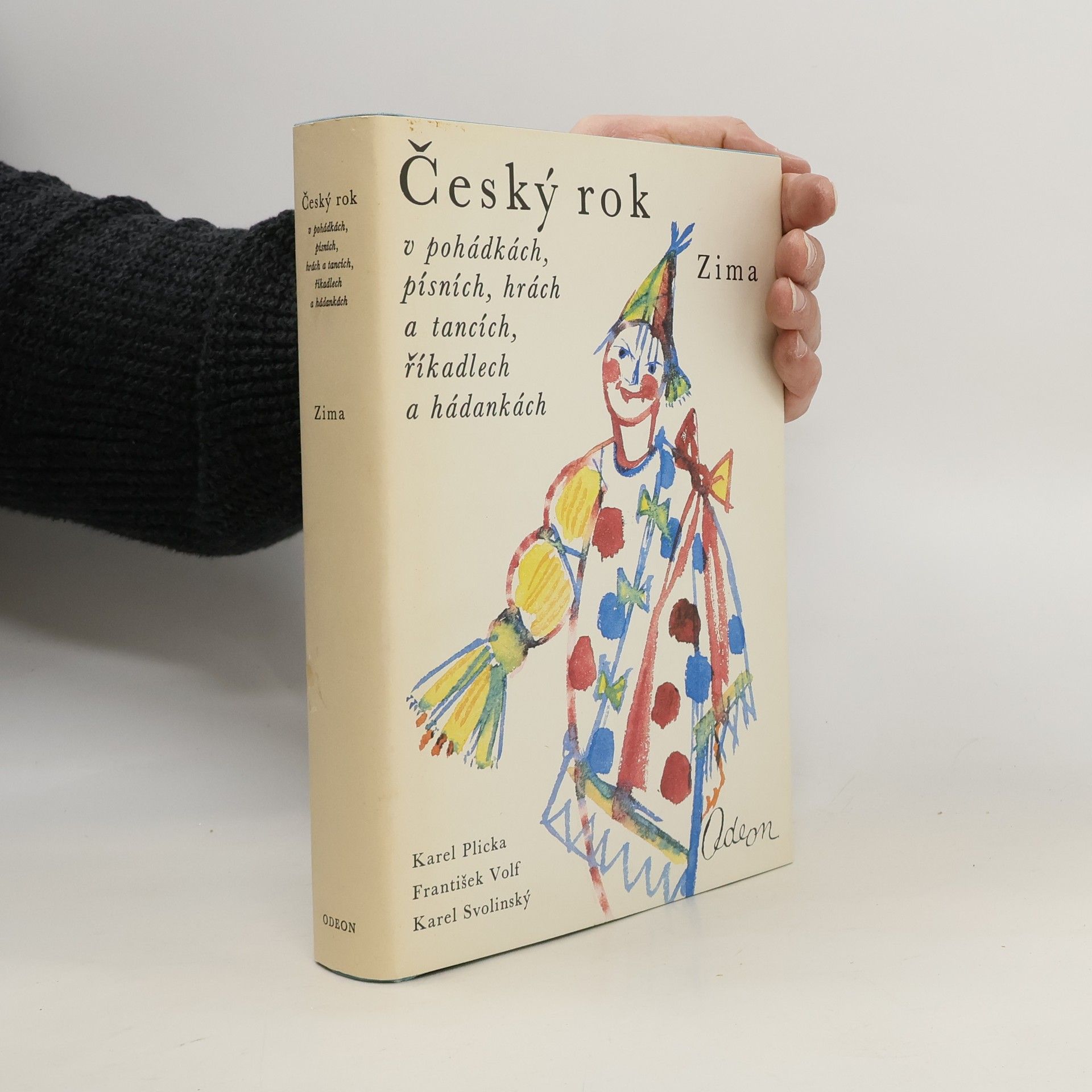 Karel Plicka Český rok v pohádkách, písních, hrách a tancích, říkadlech a hádankách. Čtvrtý díl. Zima