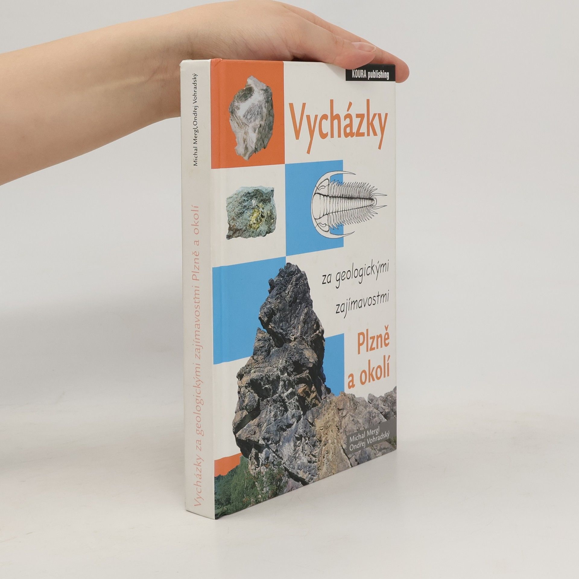 Michal Mergl Vycházky za geologickými zajímavostmi Plzně a okolí