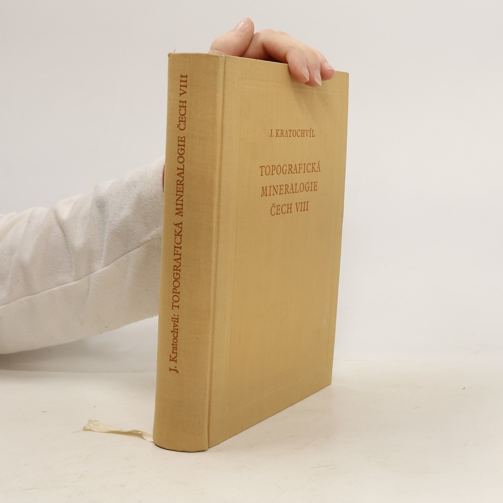Josef Kratochvíl Topografická mineralogie Čech VIII