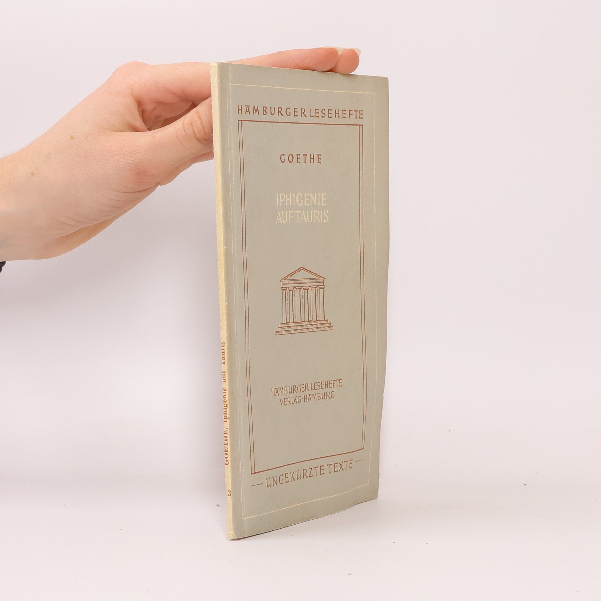 Johann Wolfgang von Goethe Iphigenie auf Tauris