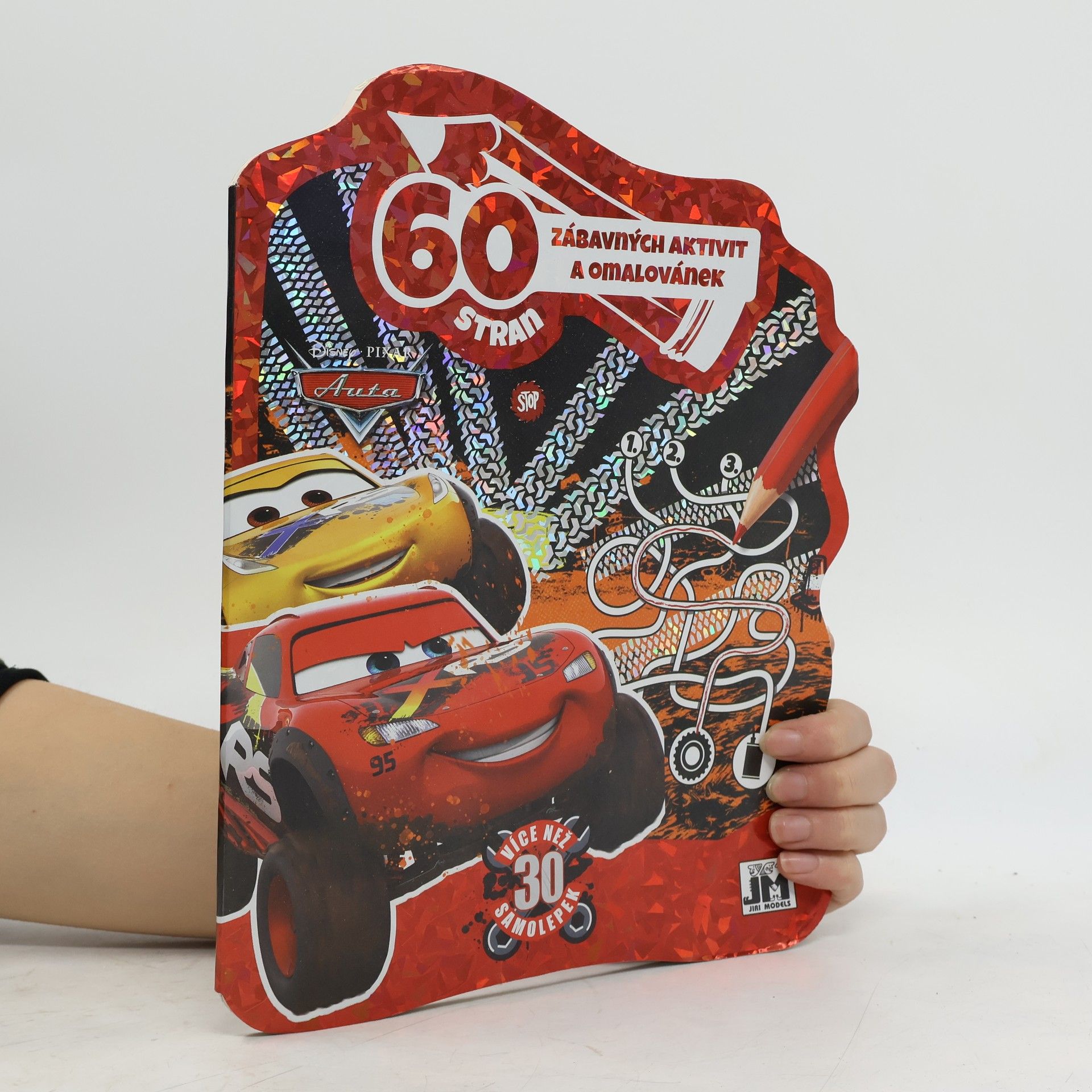 Kolektiv autorů 60 zábavných aktivit a omalovánek. Auta