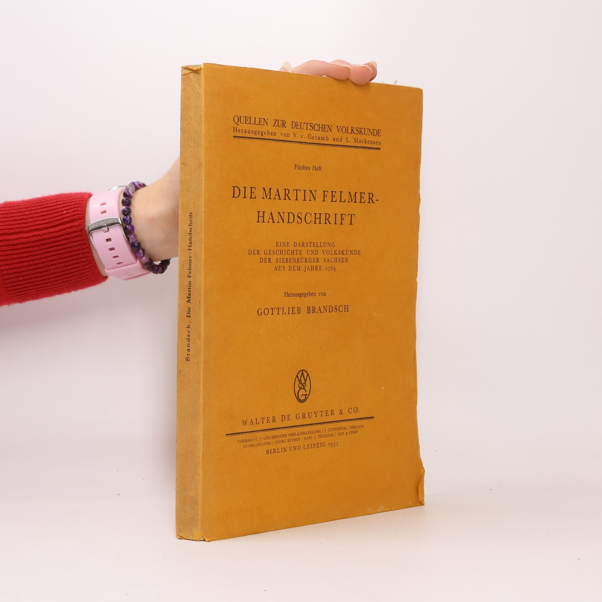 Die Martin Felmer-Handschrift
