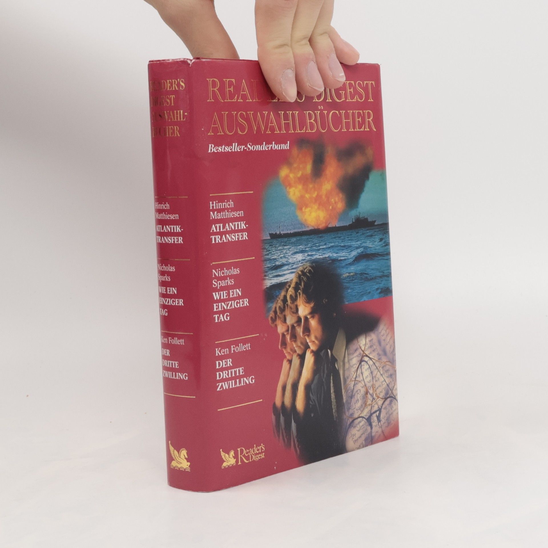 Readers Digest Auswahlbücher. Atlantiktransfer. Wie ein Einziger Tag. Der Dritte Zwilling