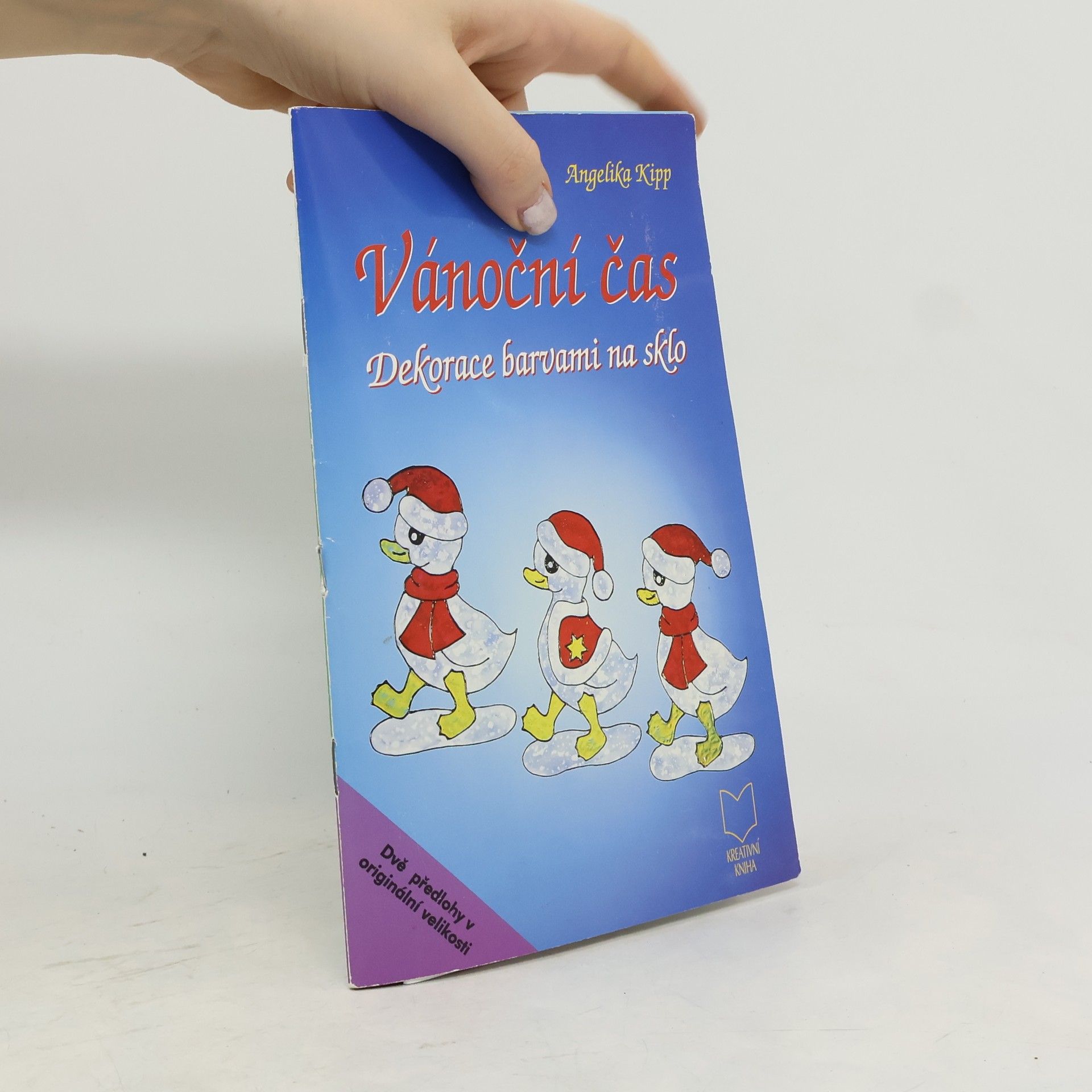 Angelika Kipp Vánoční čas: dekorace barvami na sklo