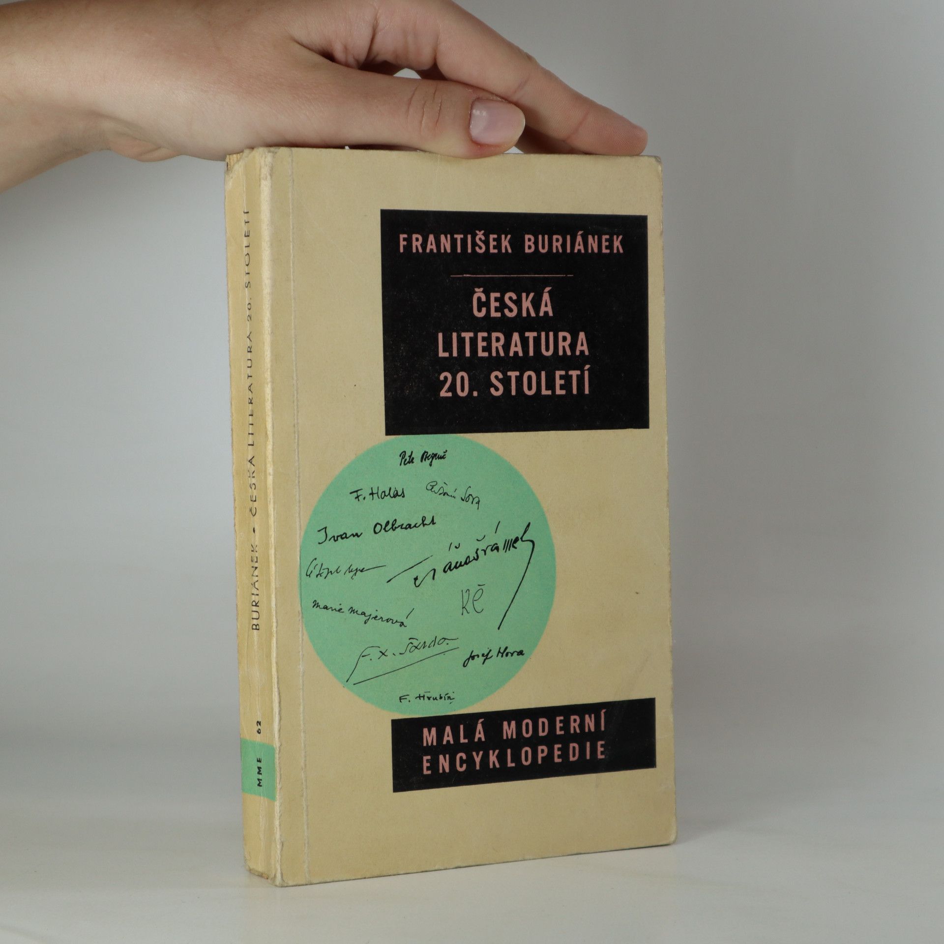 František Buriánek Česká literatura 20. století. Malá moderní encyklopedie