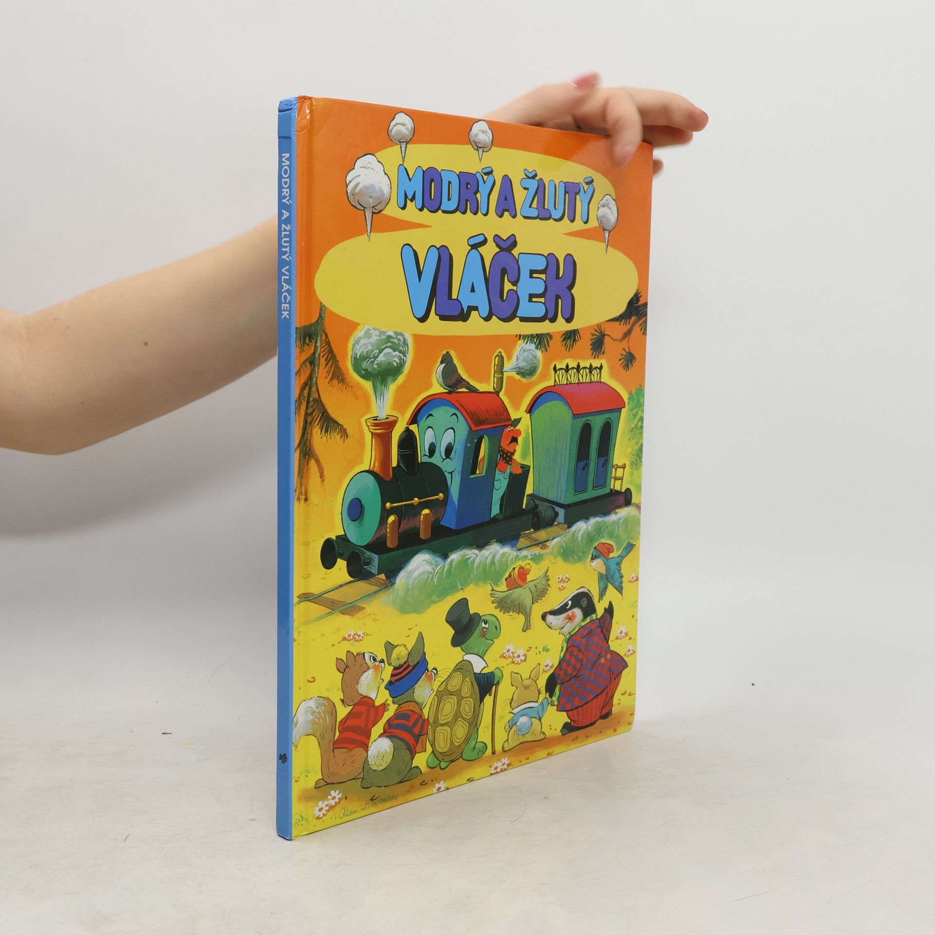 Kolektiv autorů Modrý a žlutý vláček