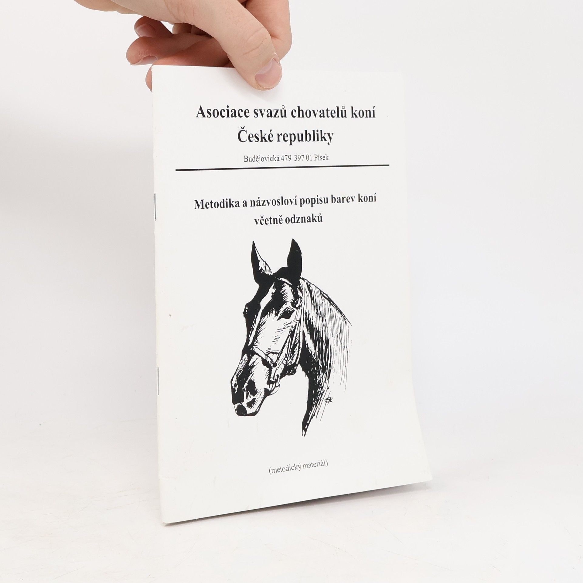 AA.VV. Metodika a názvosloví popisu barev koní včetně odznaků