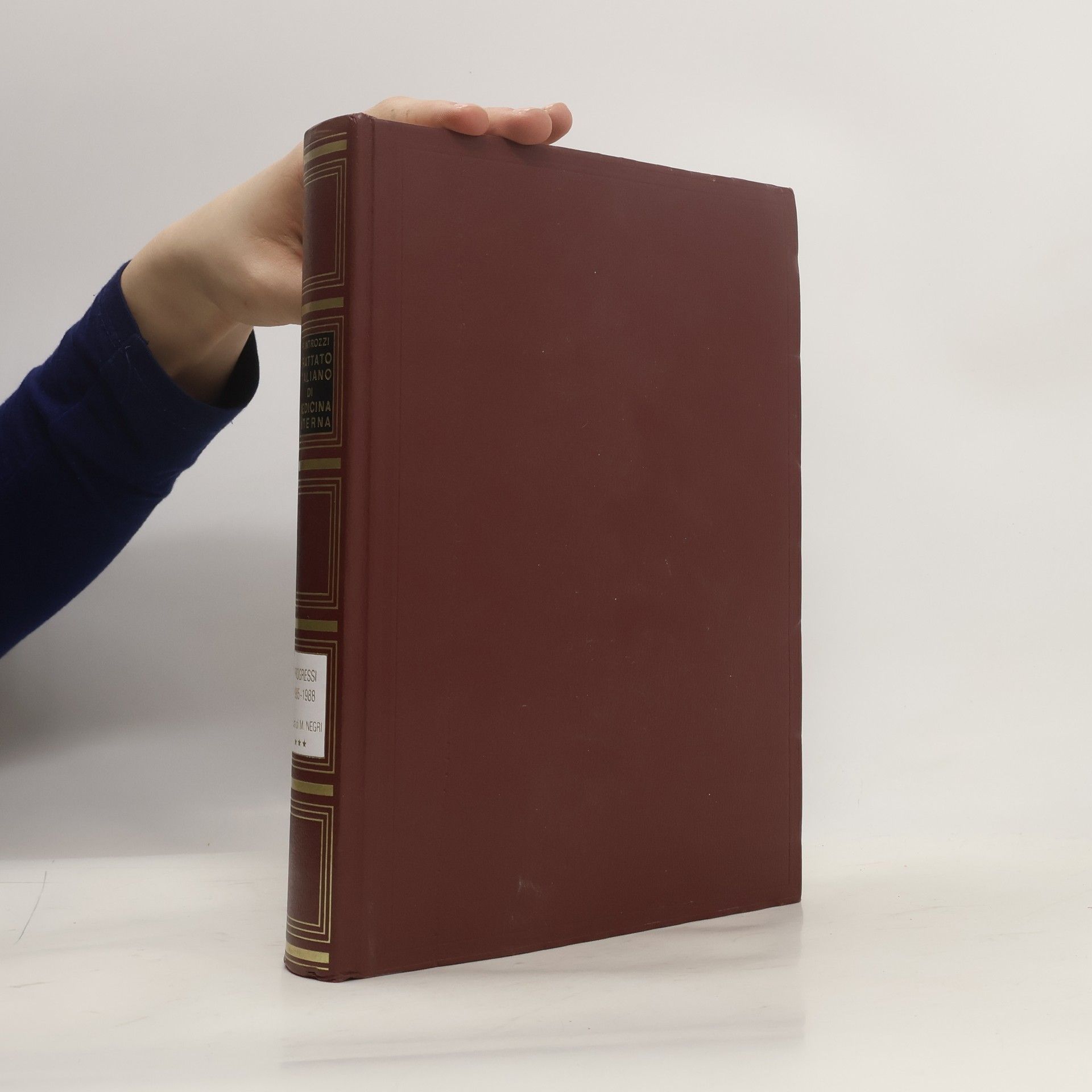 Trattato italiano di medicina interna. Progressi 1985-88