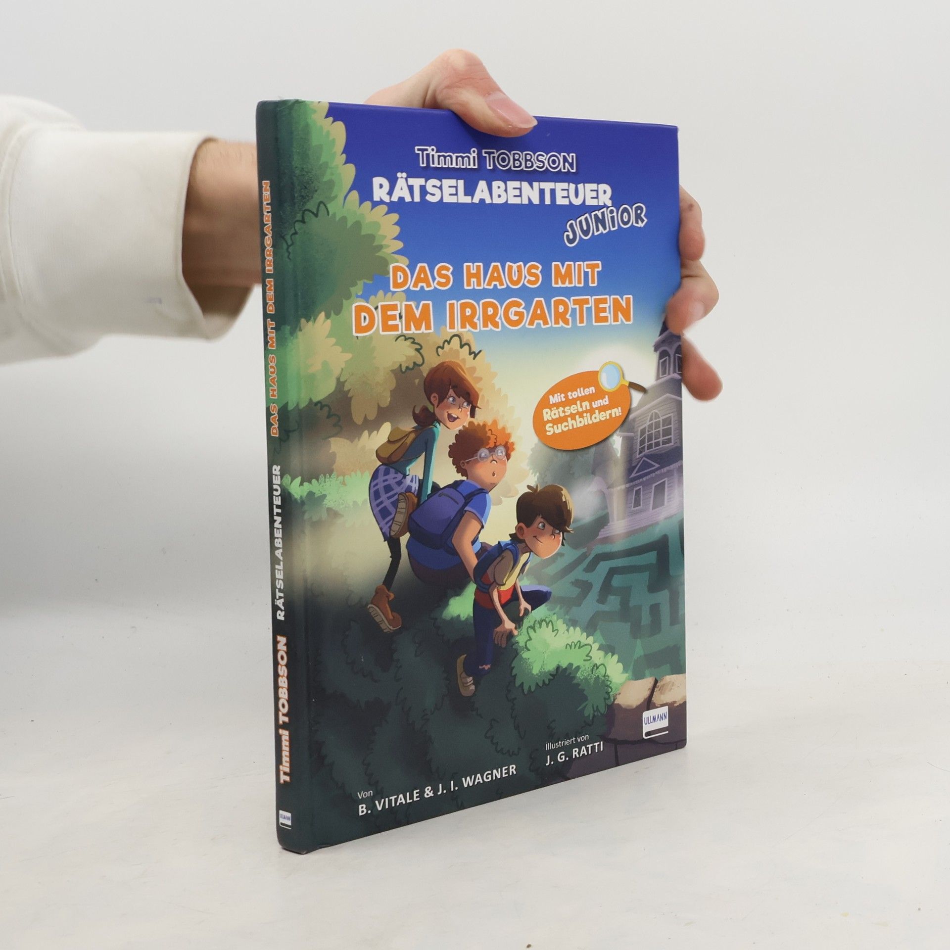 Das Haus mit dem Irrgarten - Das zweite Timmi Tobbson Rätselabenteuer Junior