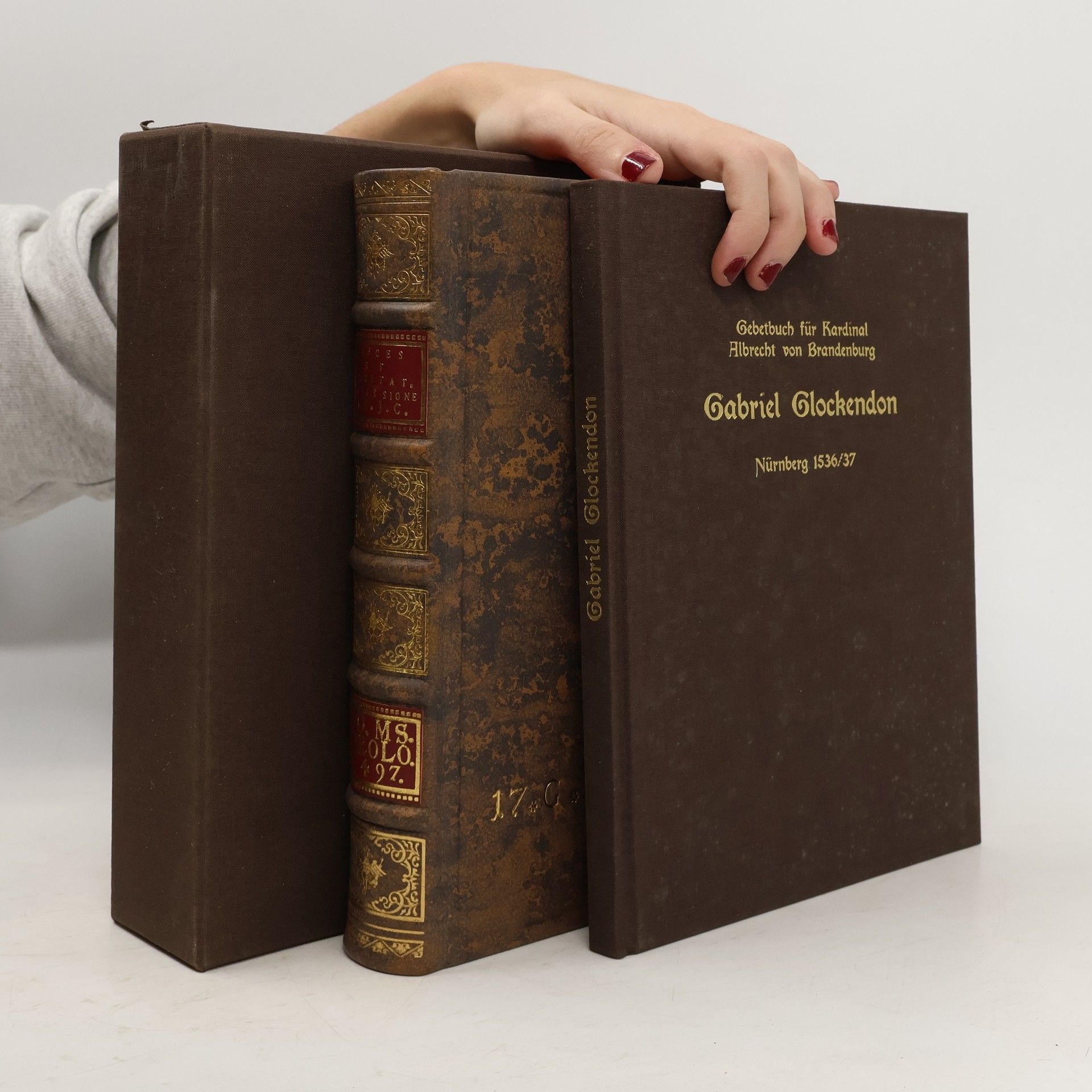 Gabriel Glockendon Gebetbuch für Kardinal Albrecht von Brandenburg