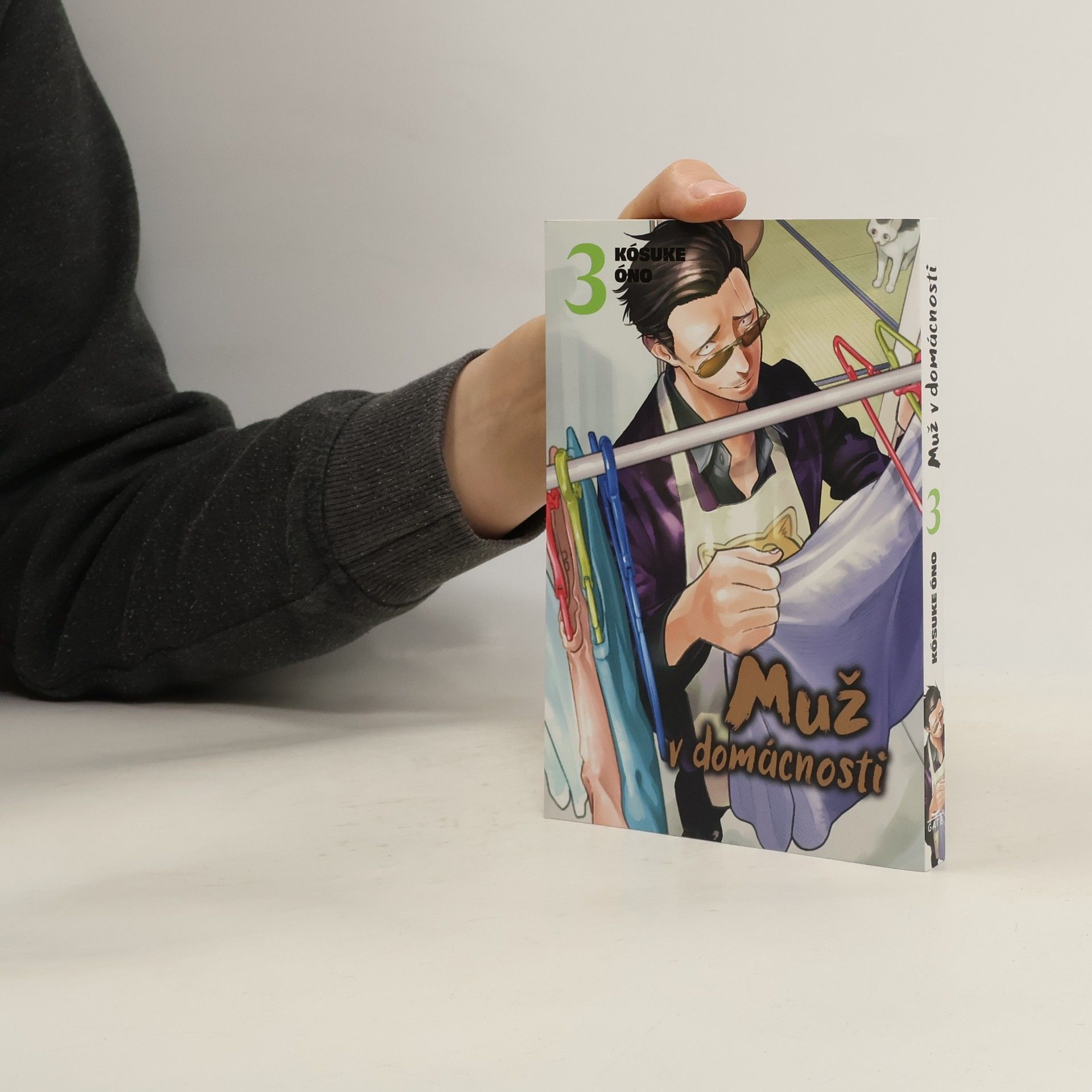 Muž v domácnosti. 3