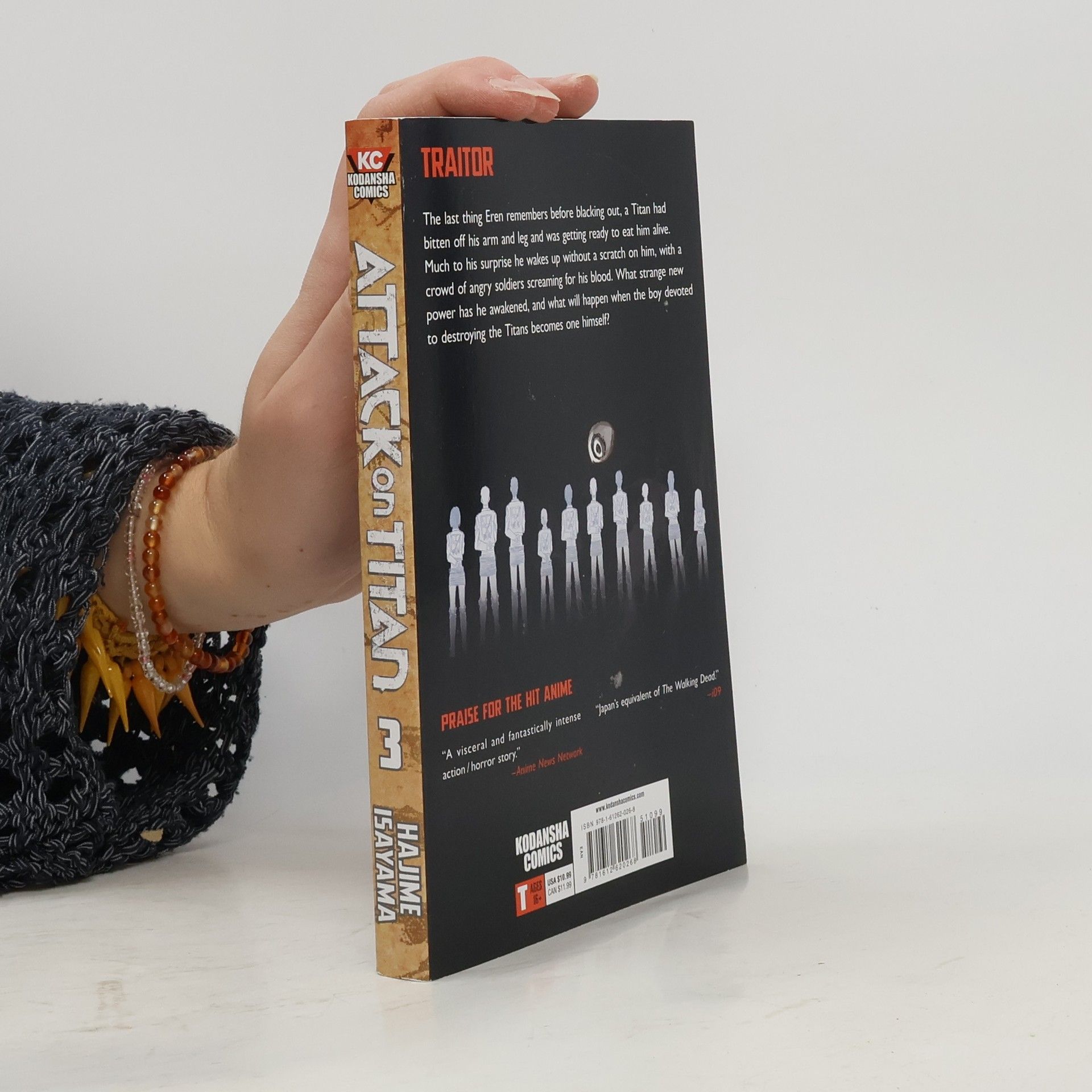 Hajime Isayama Attack on Titan vol. 3