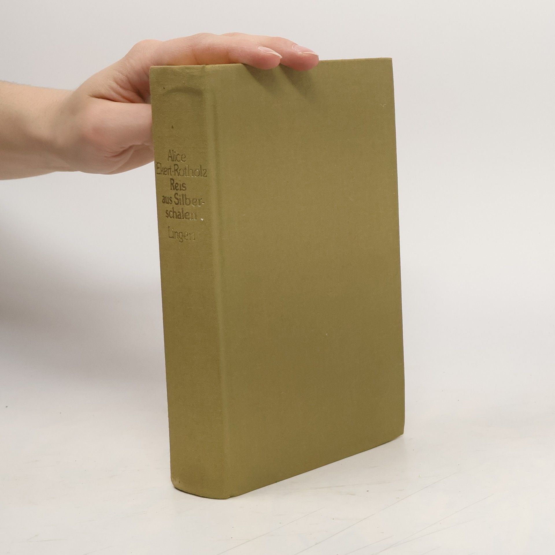 Alice Ekert-Rotholz Reis aus Silberschalen