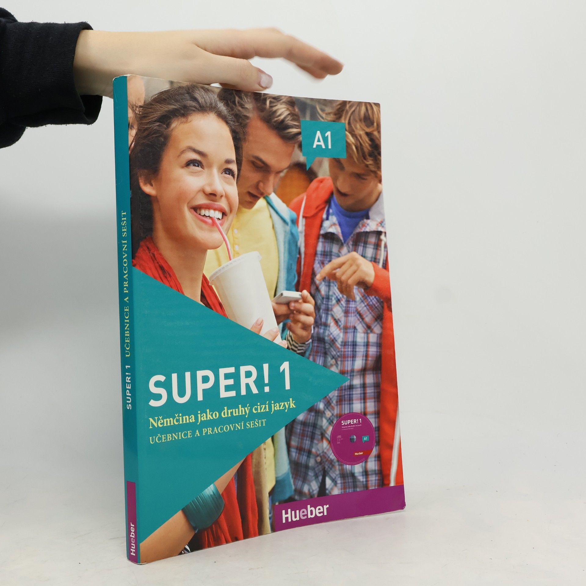 Kolektív autorov Super! 1 : němčina jako druhý cizí jazyk : učebnice a pracovní sešit