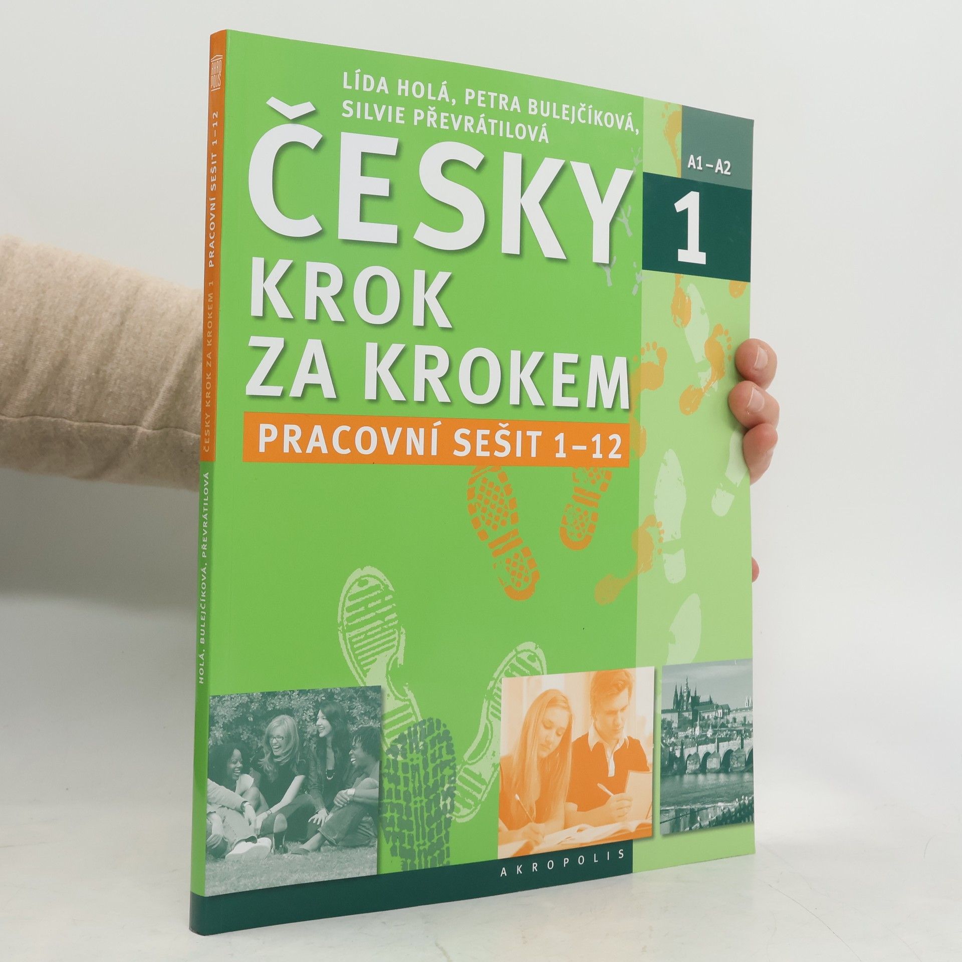 Lída Holá Česky krok za krokem 1. A1-A2. Pracovní sešit 1-12