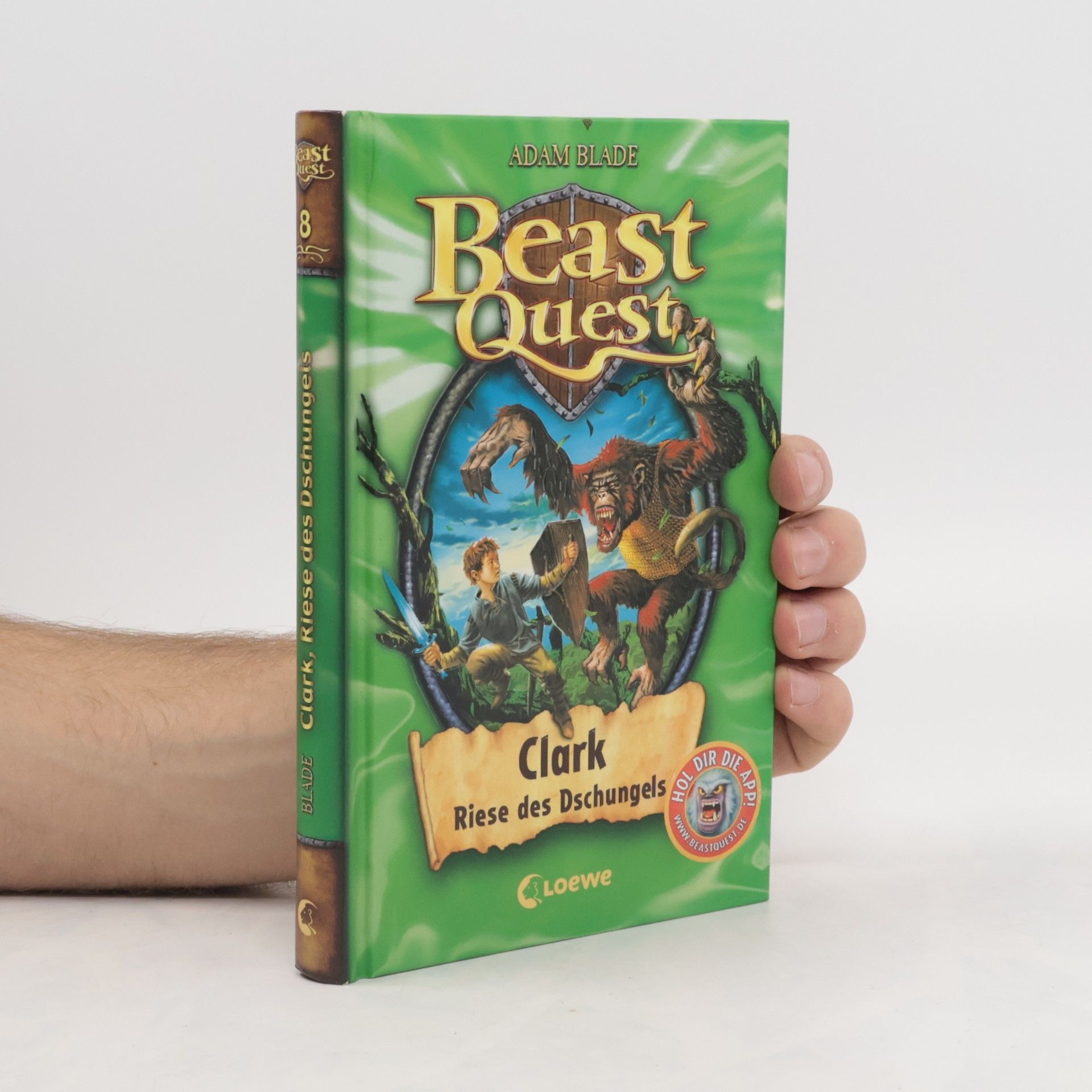 Adam Blade Beast Quest 8. Clark, Riese des Dschungels