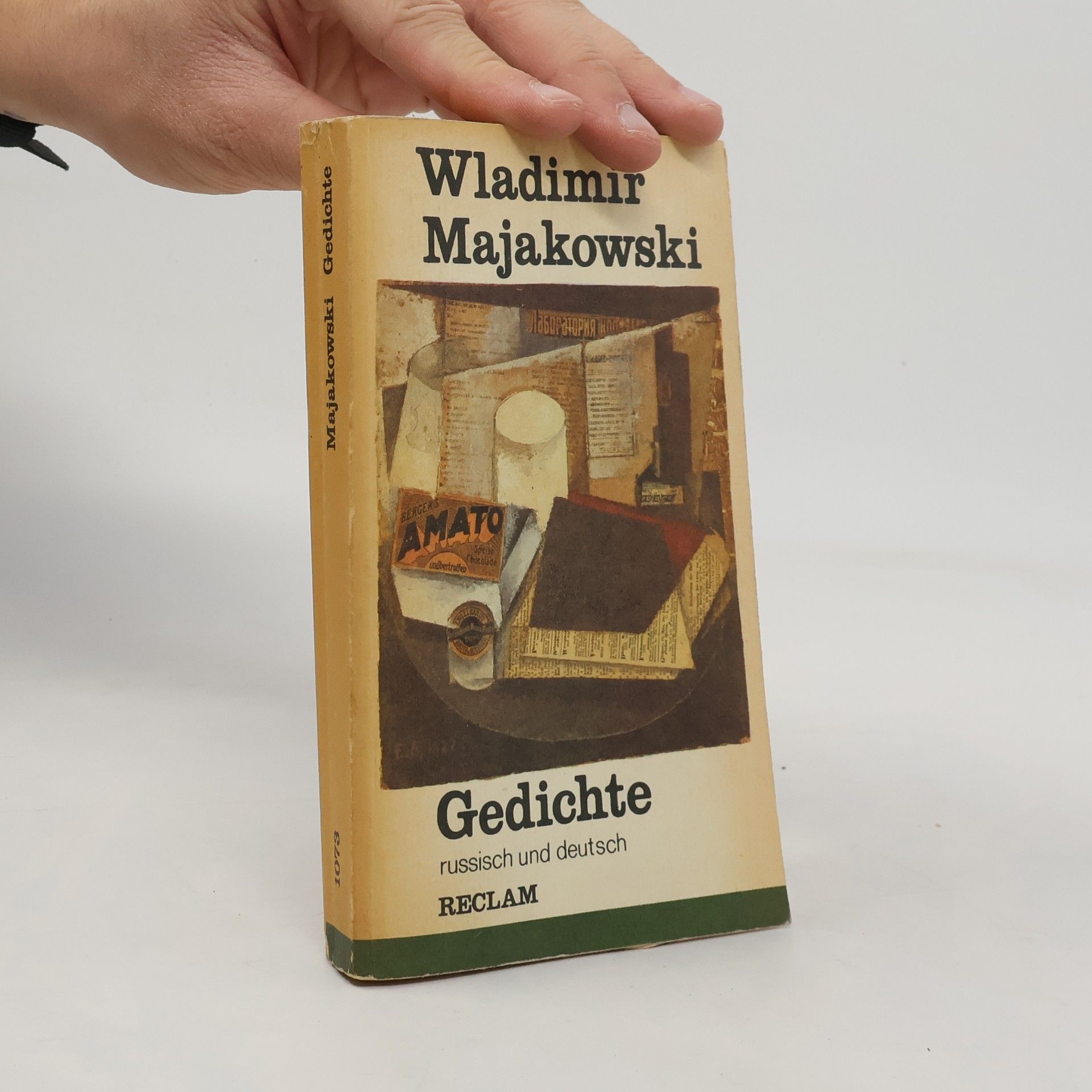 Wladimir Majakowski Gedichte, russisch und deutsch