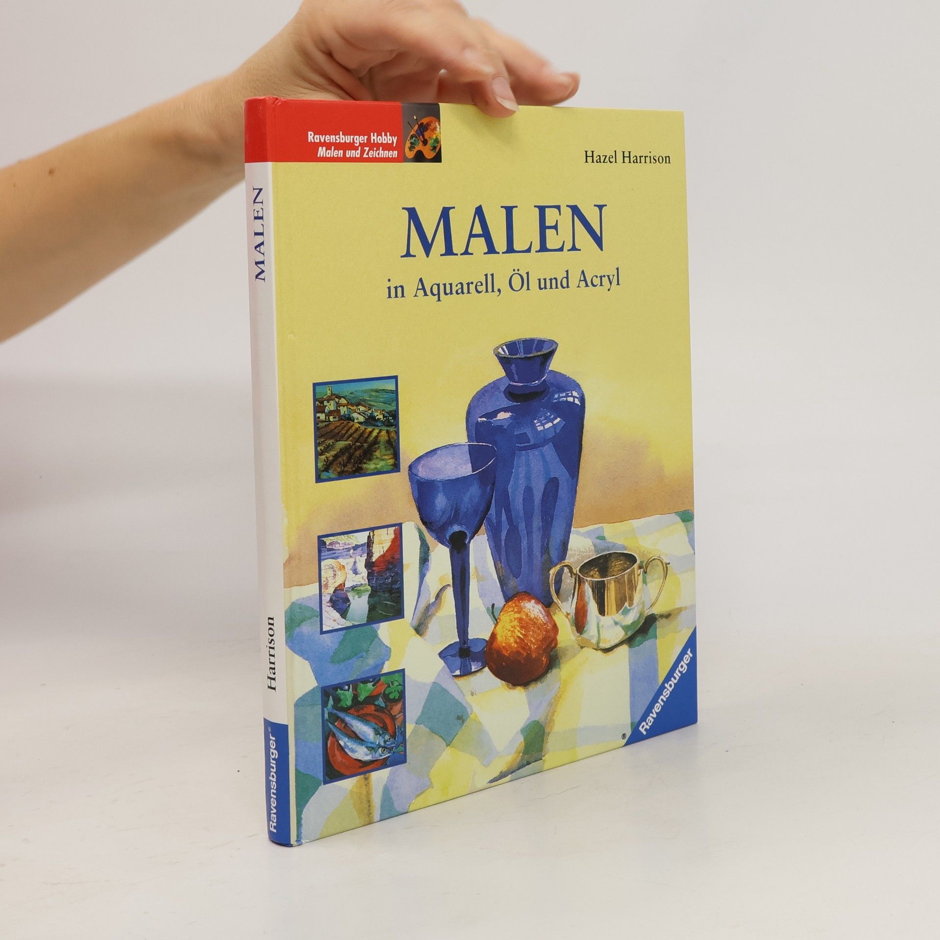 Hazel Harrison Malen in Aquarell, Öl und Acryl