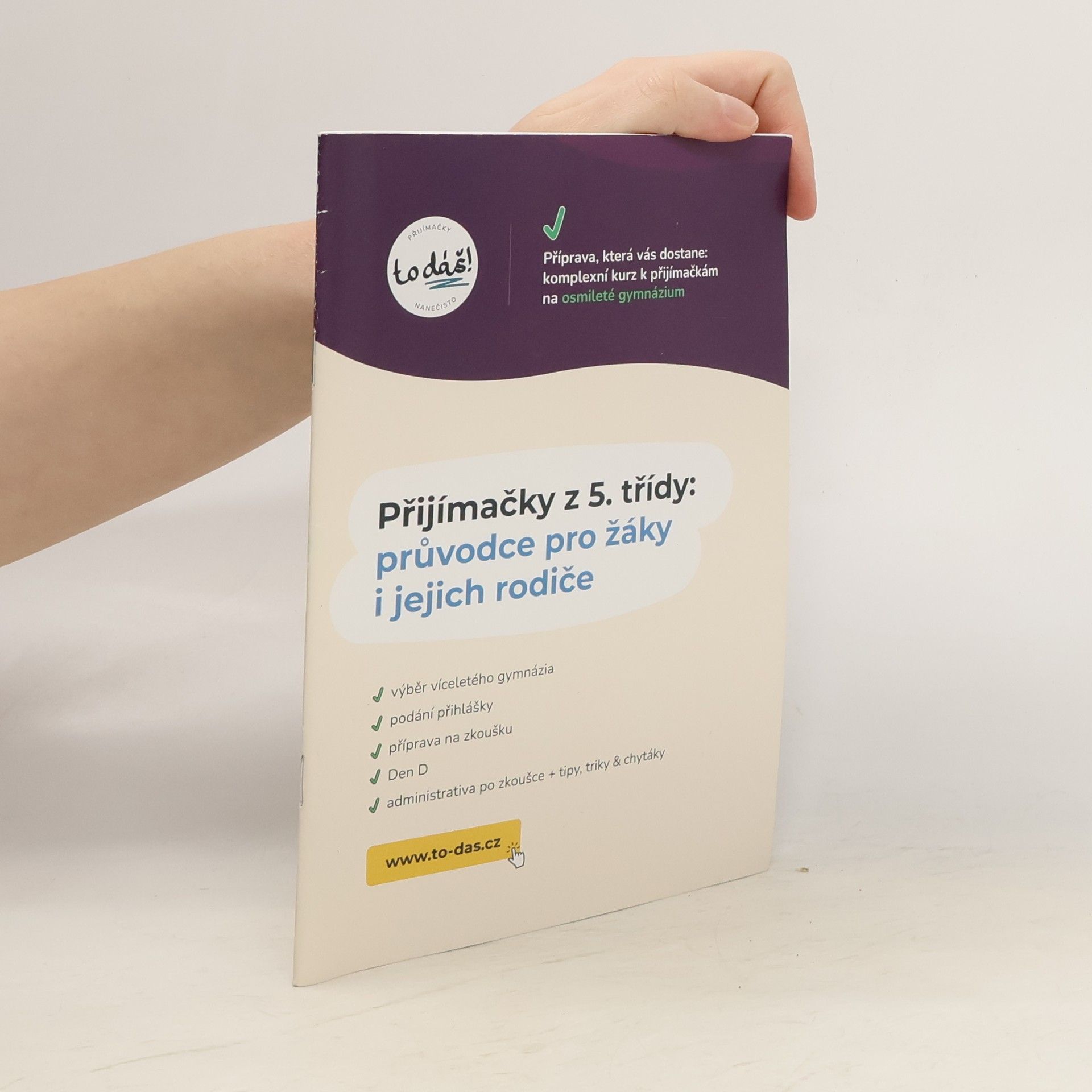 Kolektiv autorů Přijímačky z 5. třídy: průvodce pro žáky a jejich rodiče