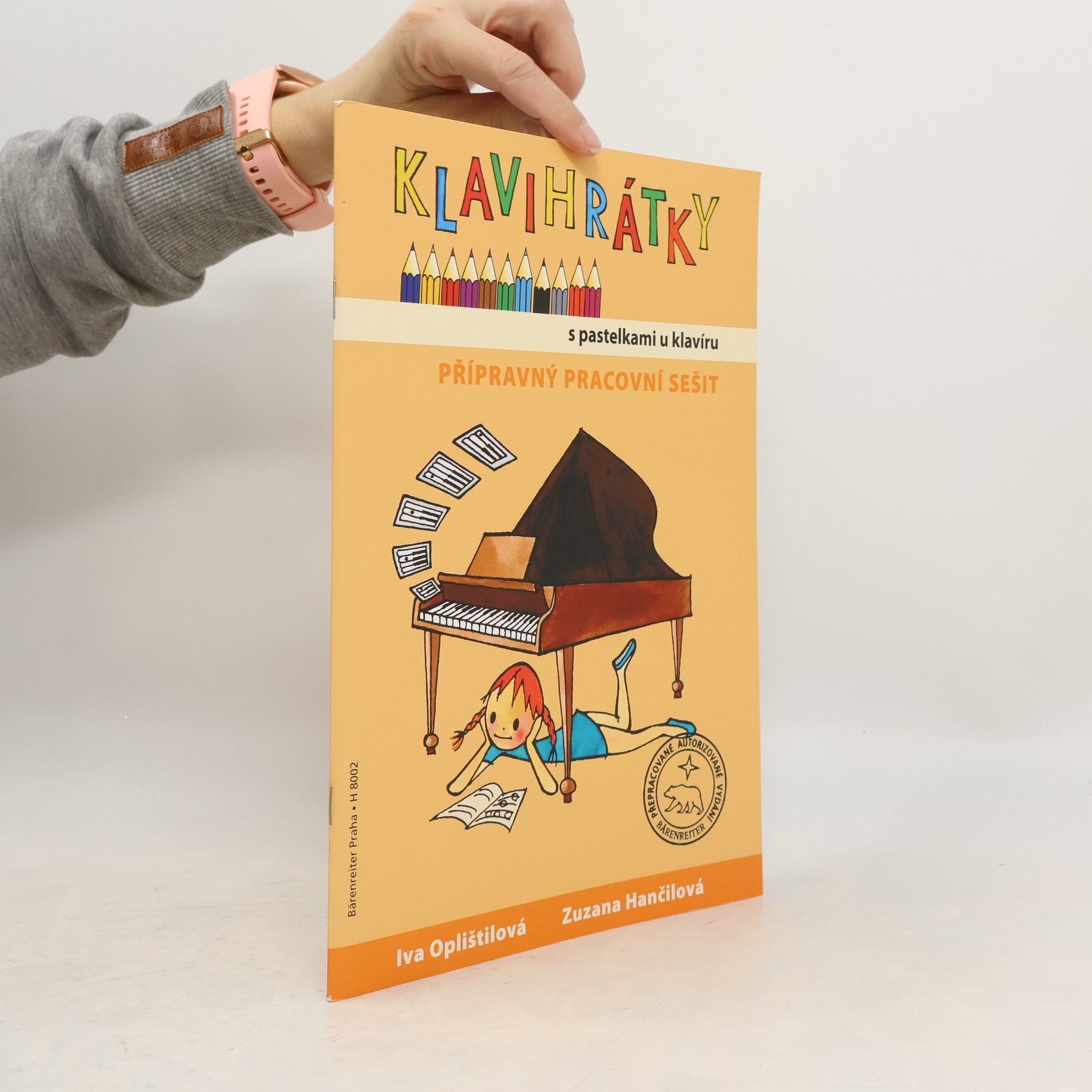 Bärenreiter Praha s.r.o Klavihrátky - přípravní pracovní sešit