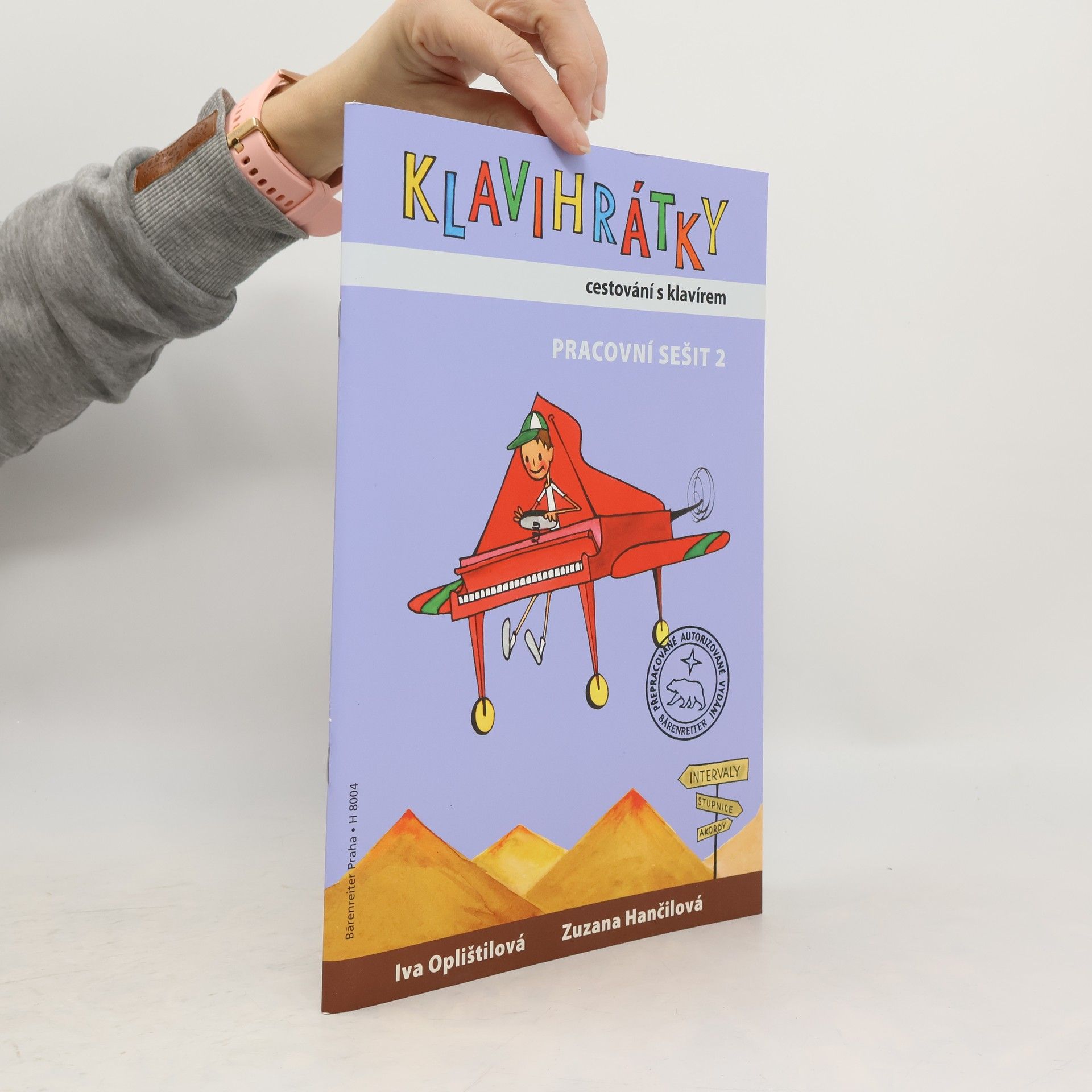 Bärenreiter Praha s.r.o Klavihrátky - pracovní sešit 2
