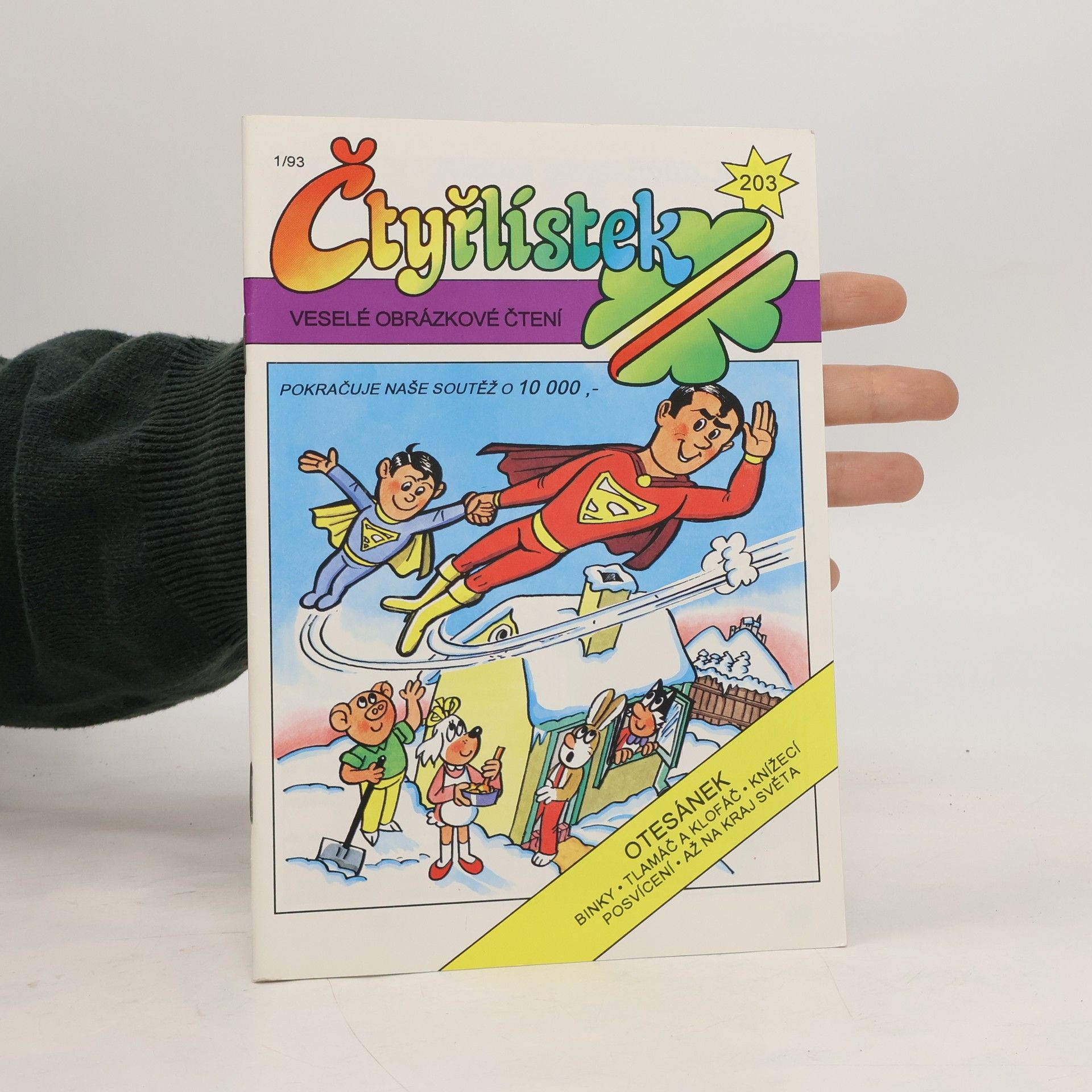 AA.VV. 12x Čtyřlístek (viz foto)