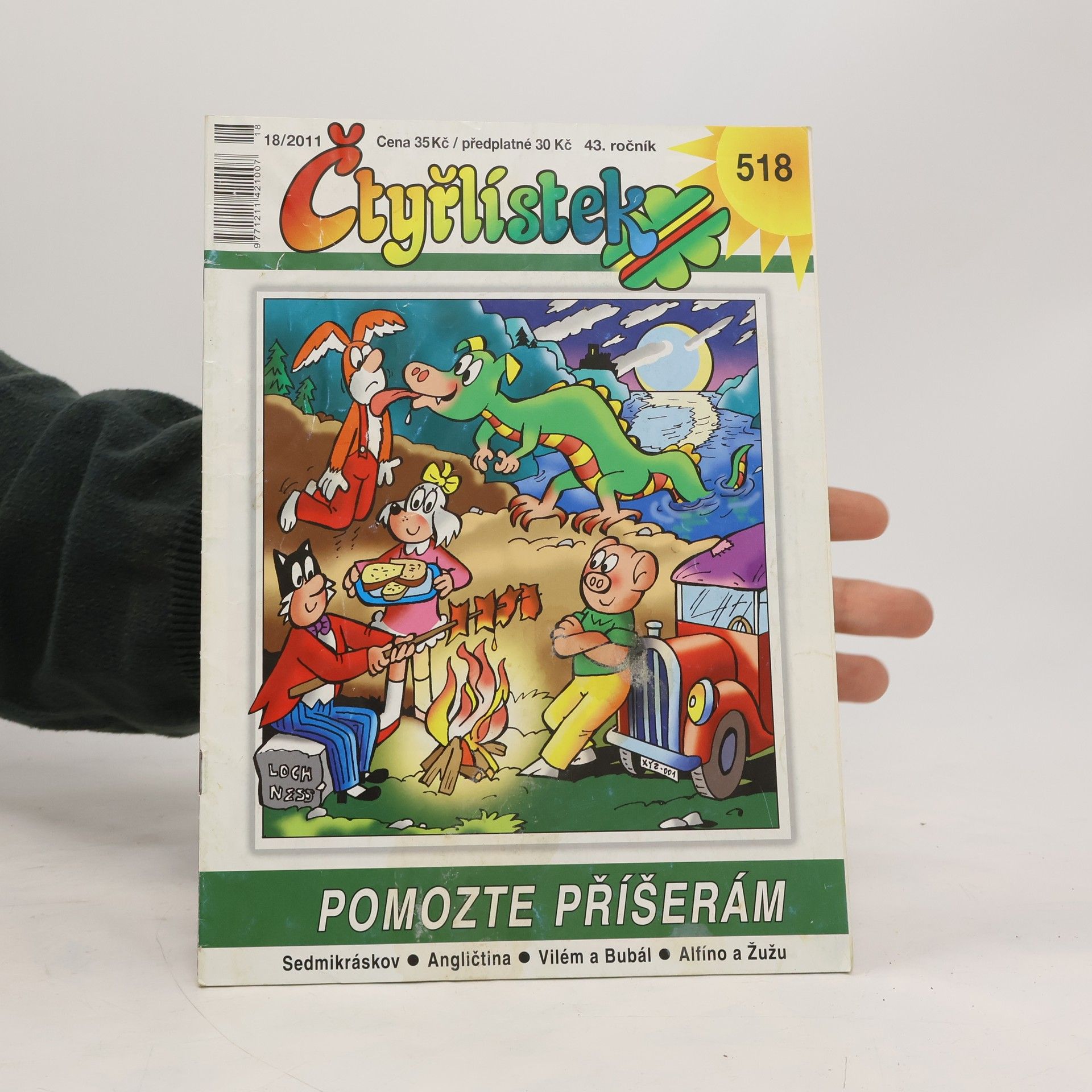 Jaroslav Němeček Čtyřlístek 18/2011 č. 518