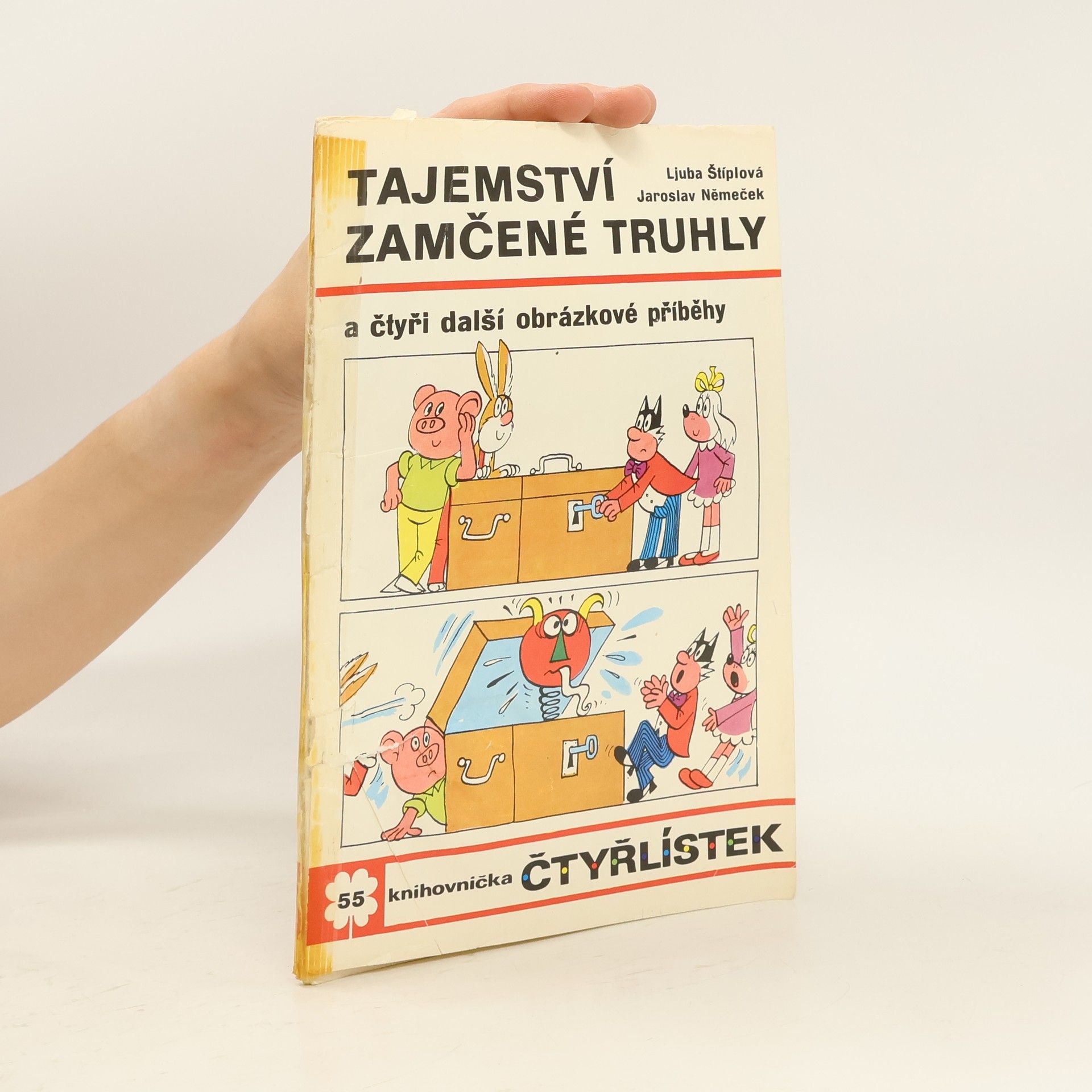 Jaroslav Němeček Čtyřlístek 55. Tajemství zamčené truhly