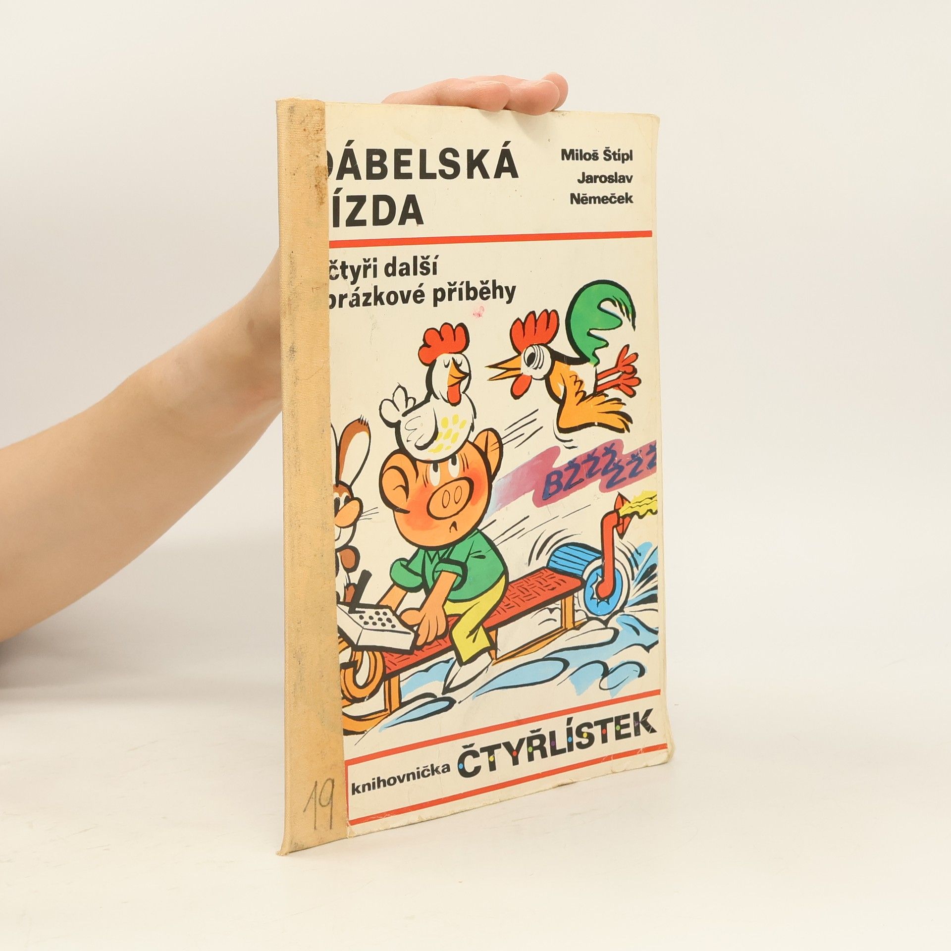 Collectif d'auteurs Čtyřlístek 19. Ďábelská jízda