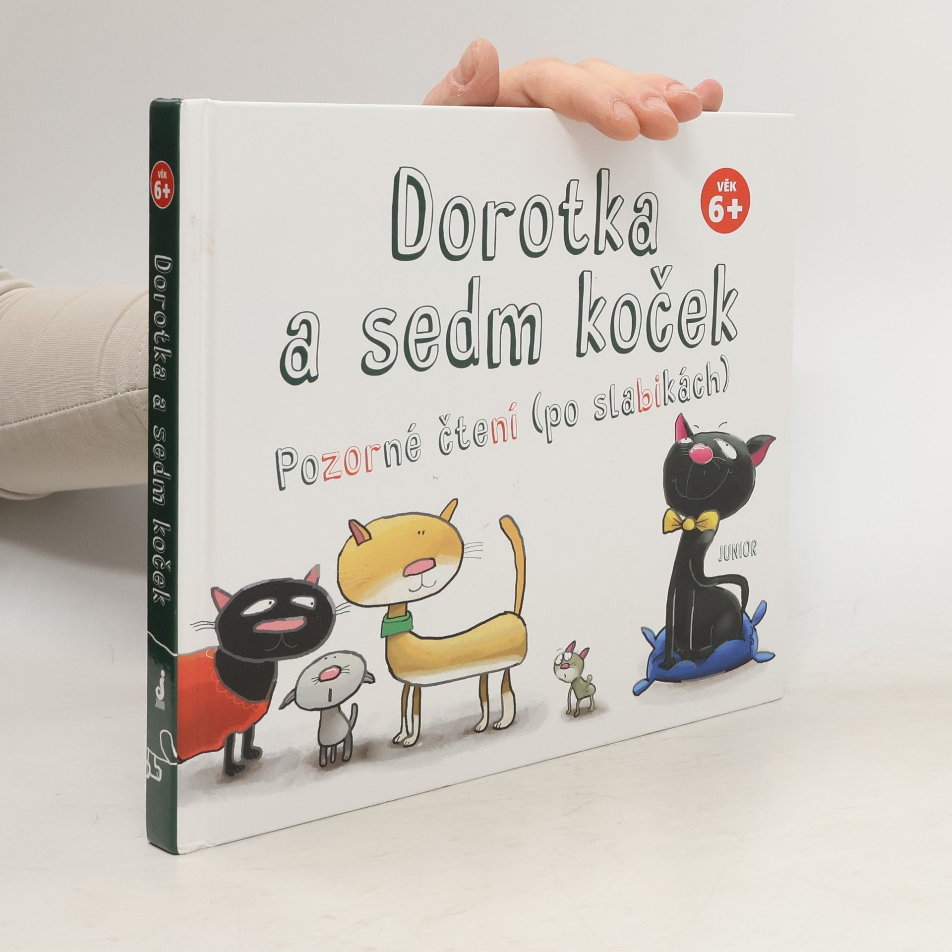 Joanna Krzyżanek Dorotka a sedm koček : pozorné čtení (po slabikách)