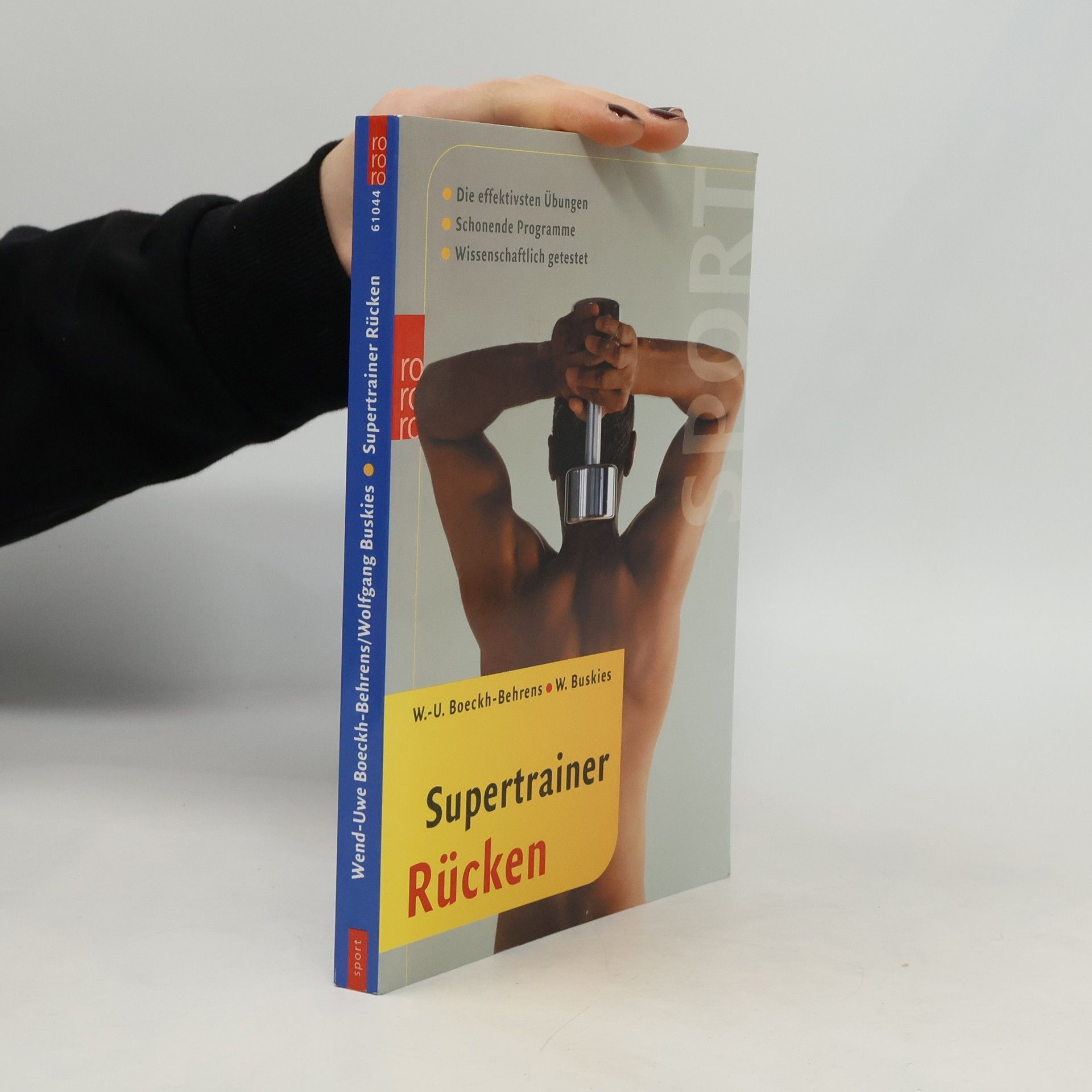 W. U. Boeckh Behrens Supertrainer Rücken