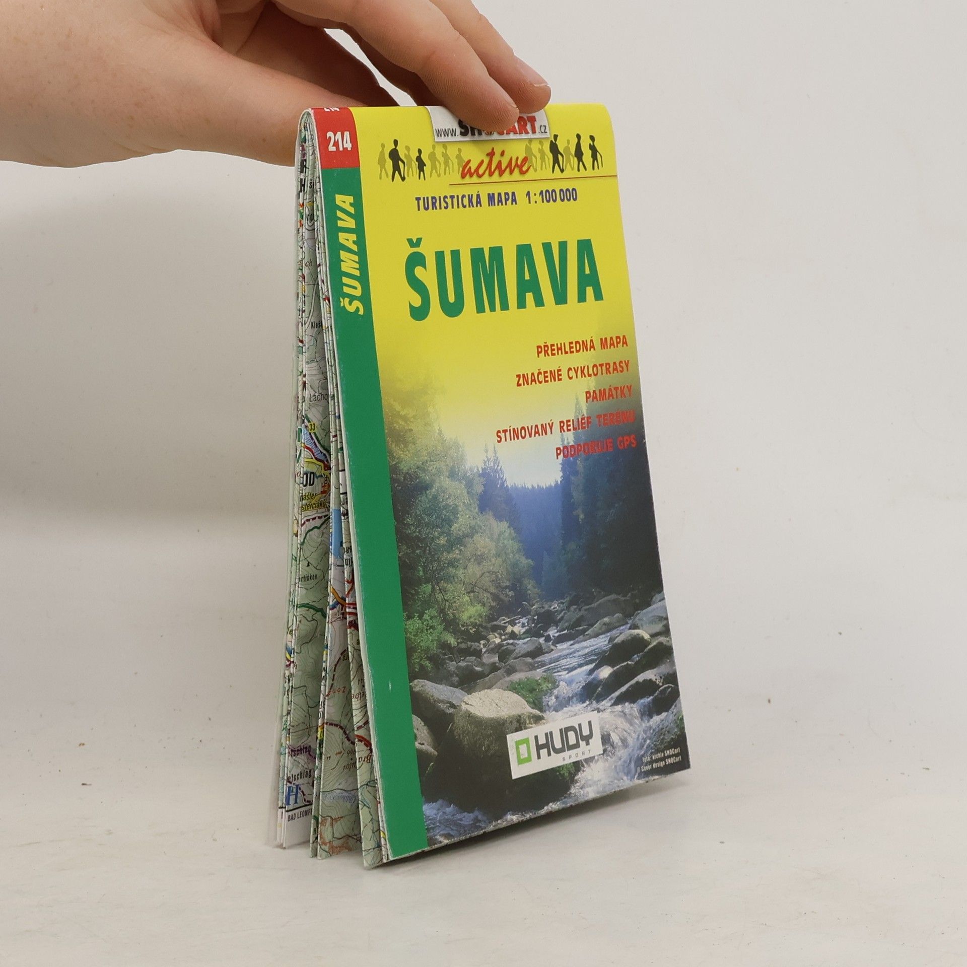 SHOCart SC 214 Šumava 1:100 000