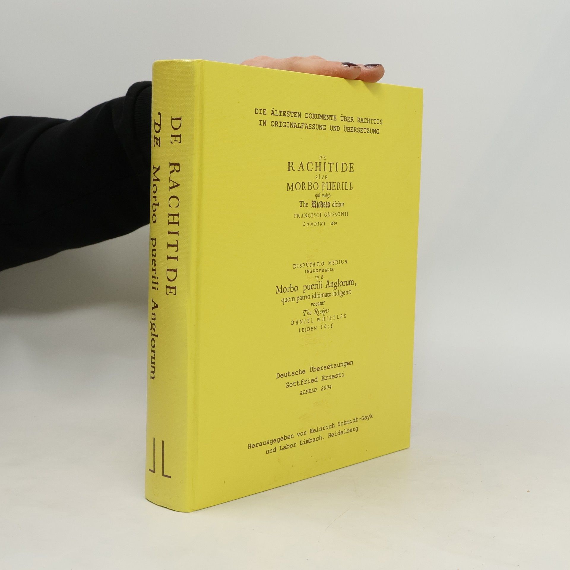 Die ältesten Dokumente über Rachitis
