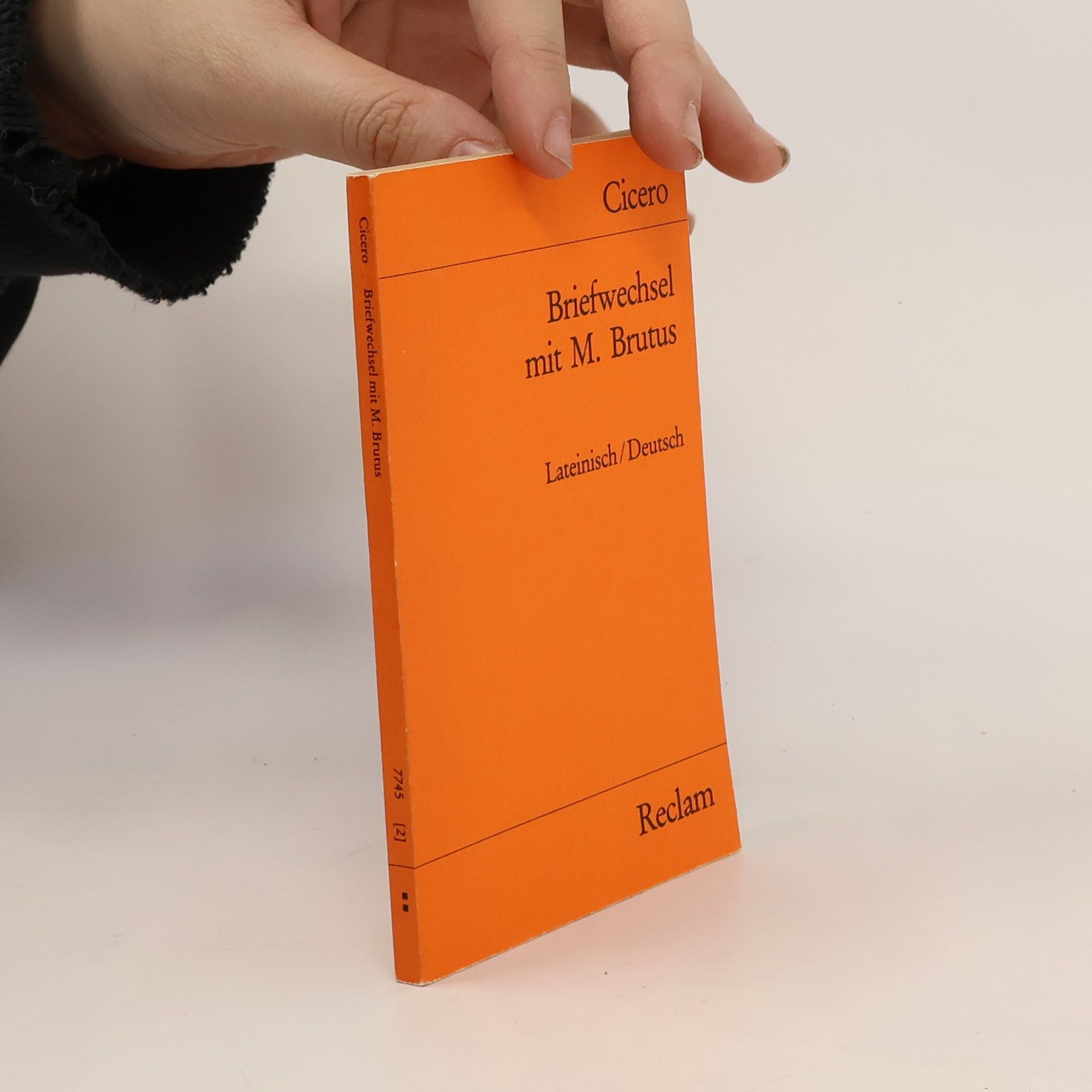 Marcus Tullius Cicero Briefwechsel mit M. Brutus