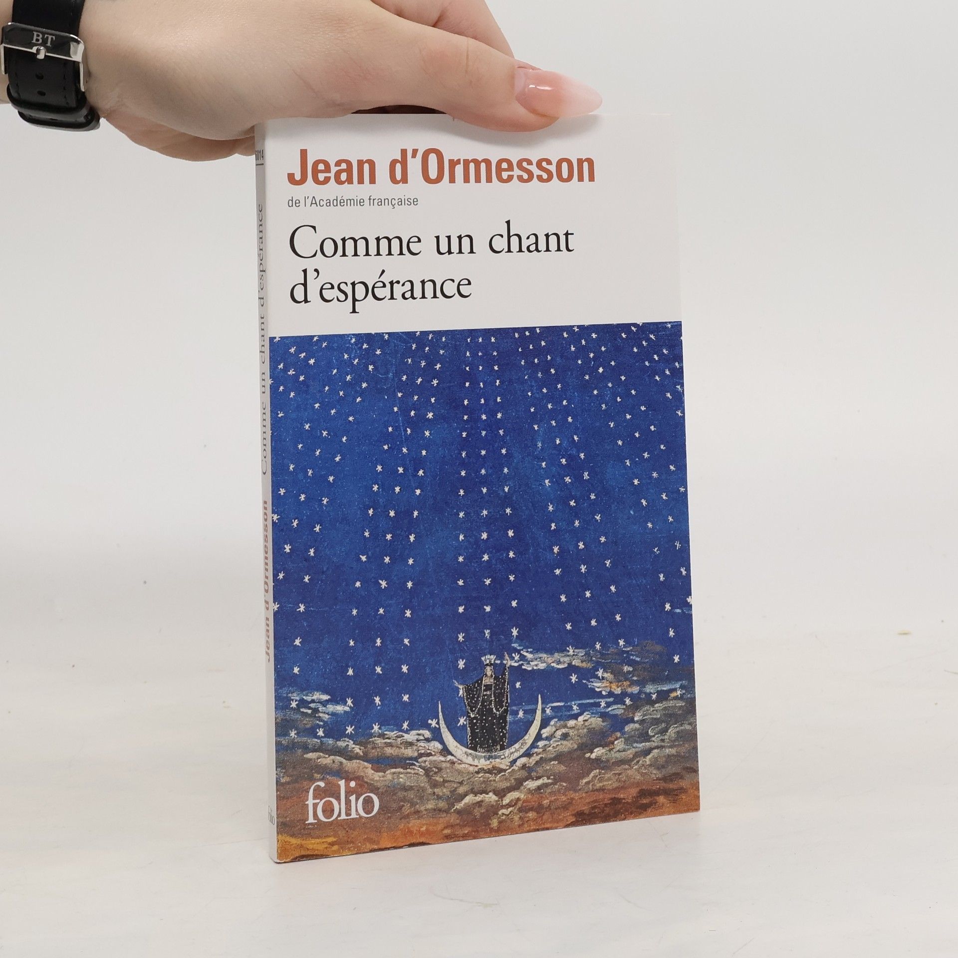 Jean d'Ormesson Comme un chant d'espérance