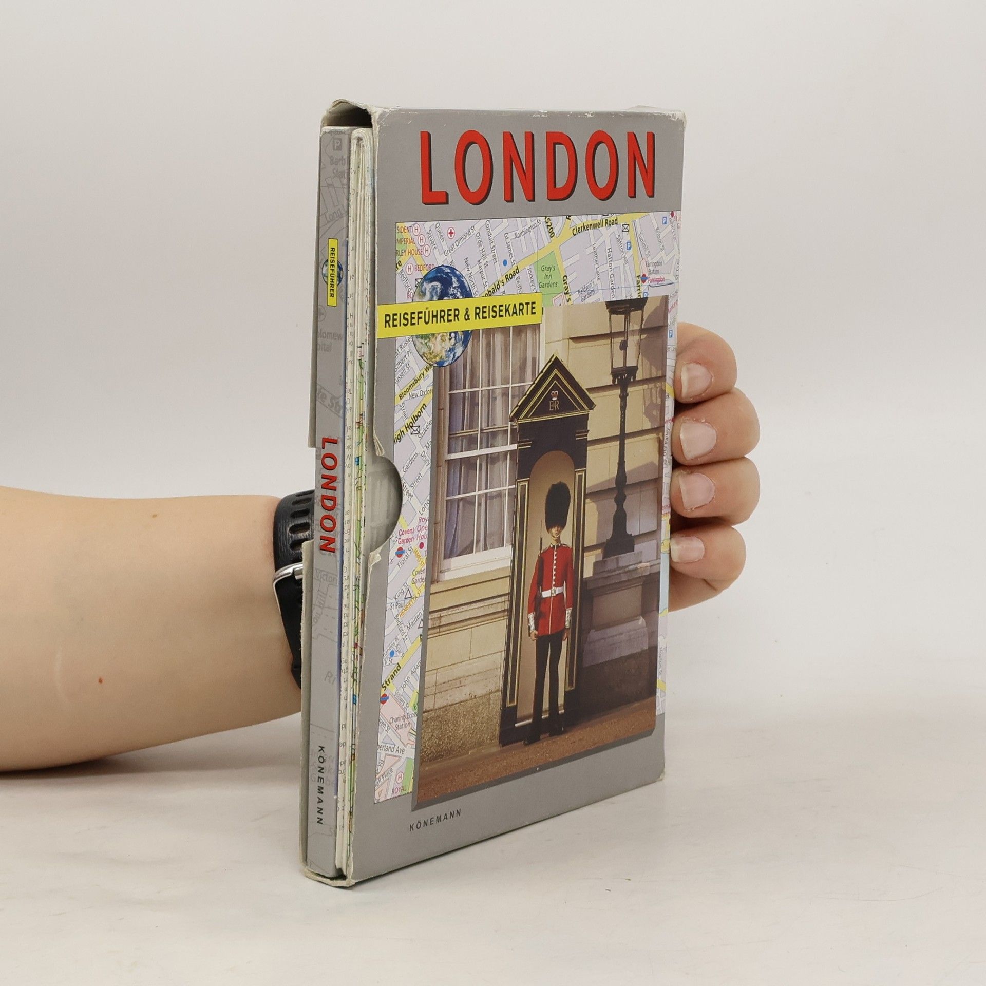 Collectif d'auteurs London (průvodce + mapa)