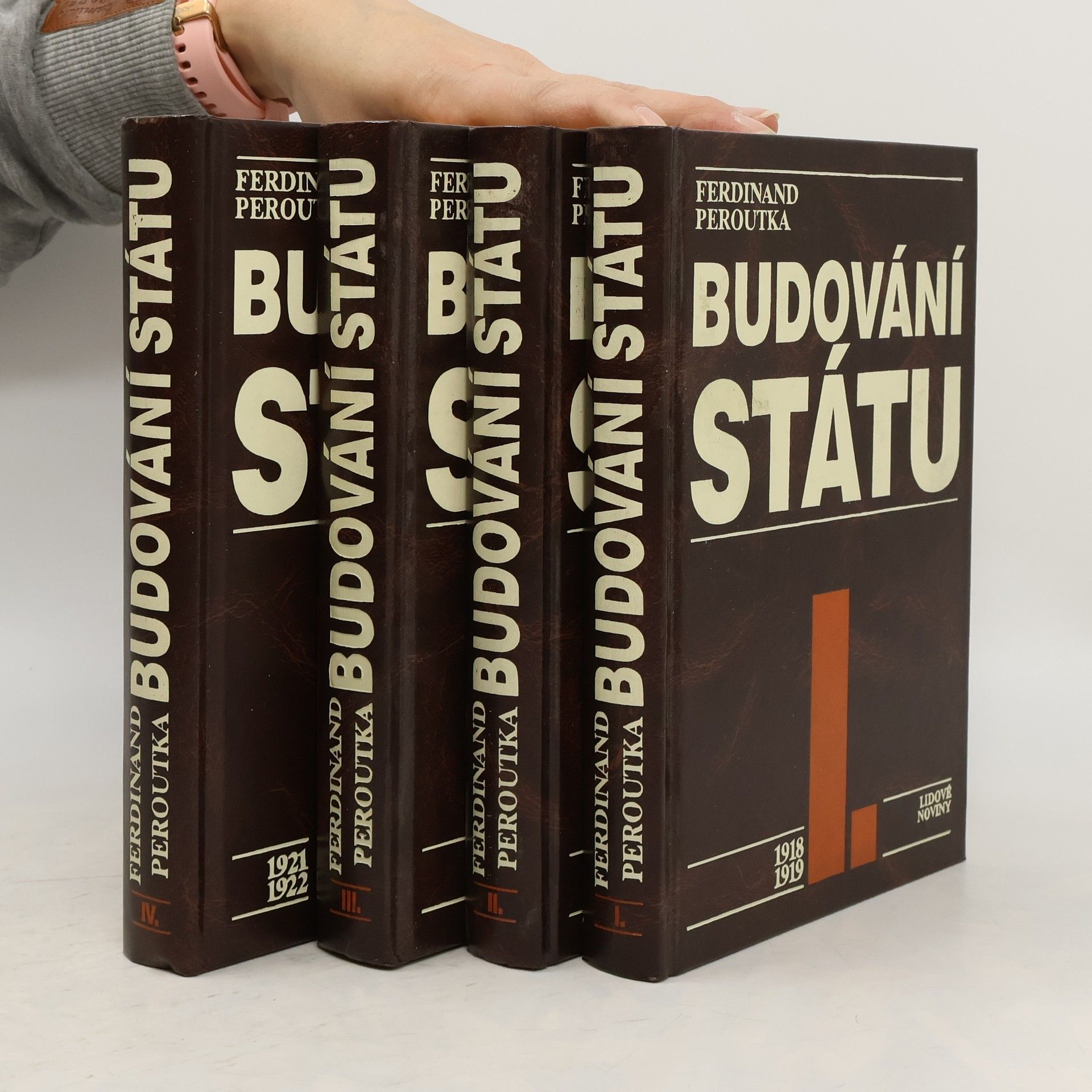 Ferdinand Peroutka Budování státu I.-IV.