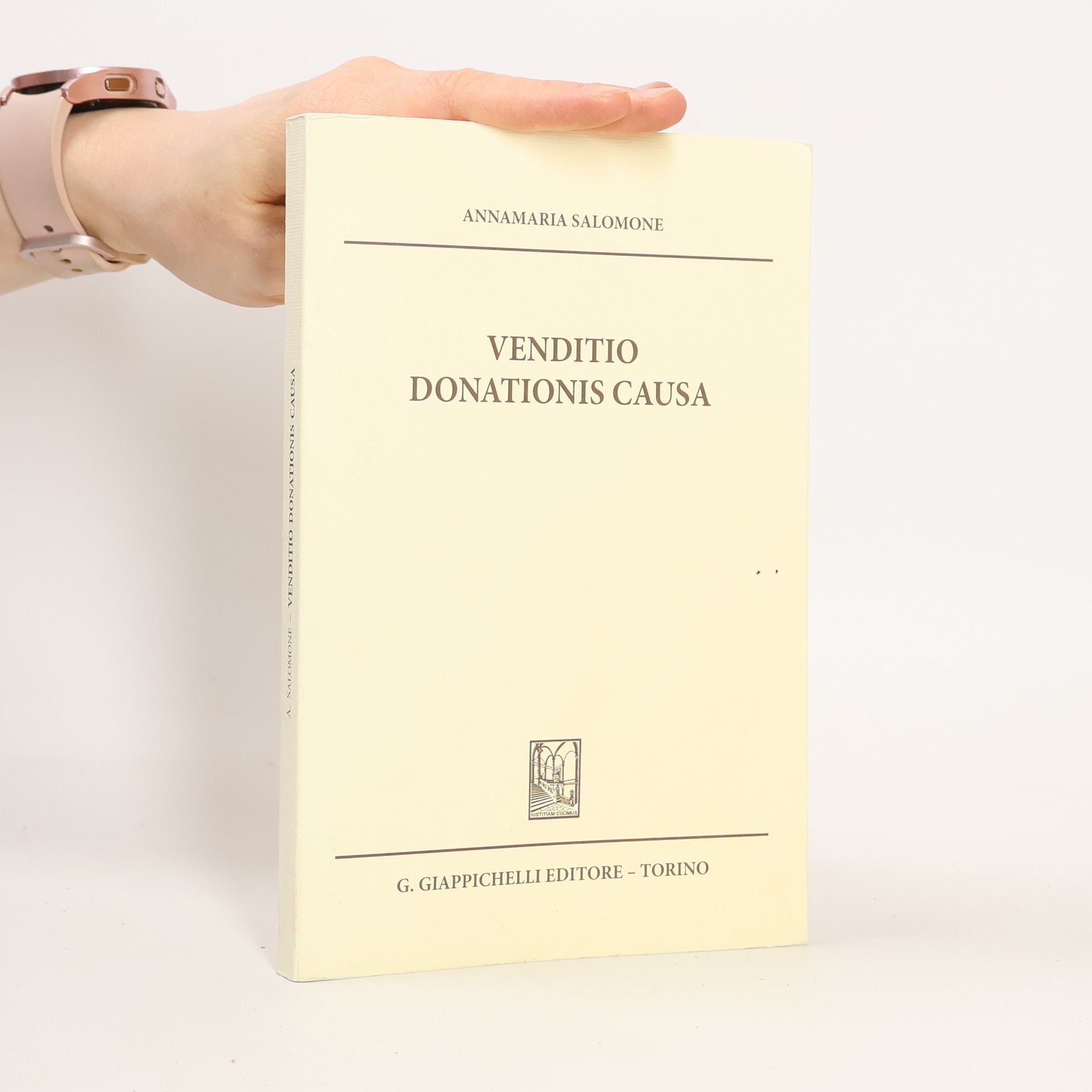 Annamaria Salomone Venditio donationis causa