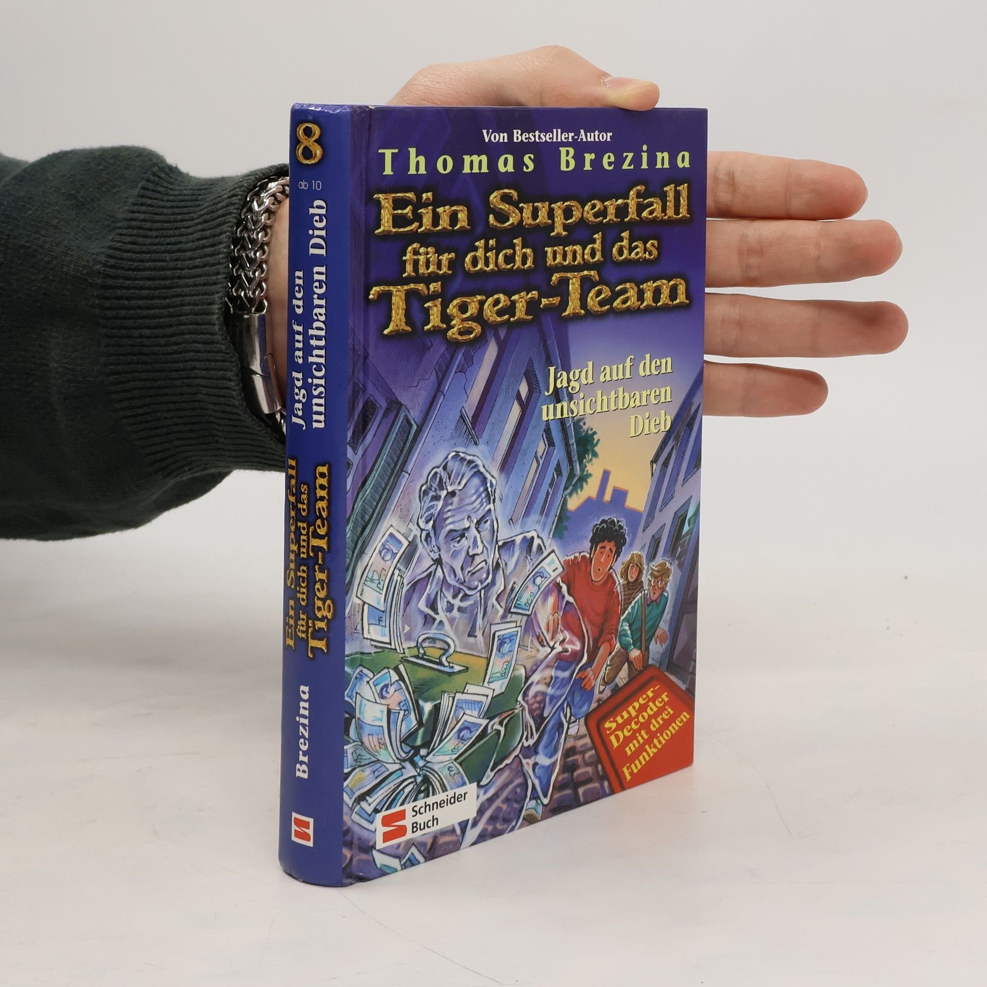 Thomas Brezina Tiger-Team Superfall, Band 08. Jagd auf den unsichtbaren Dieb
