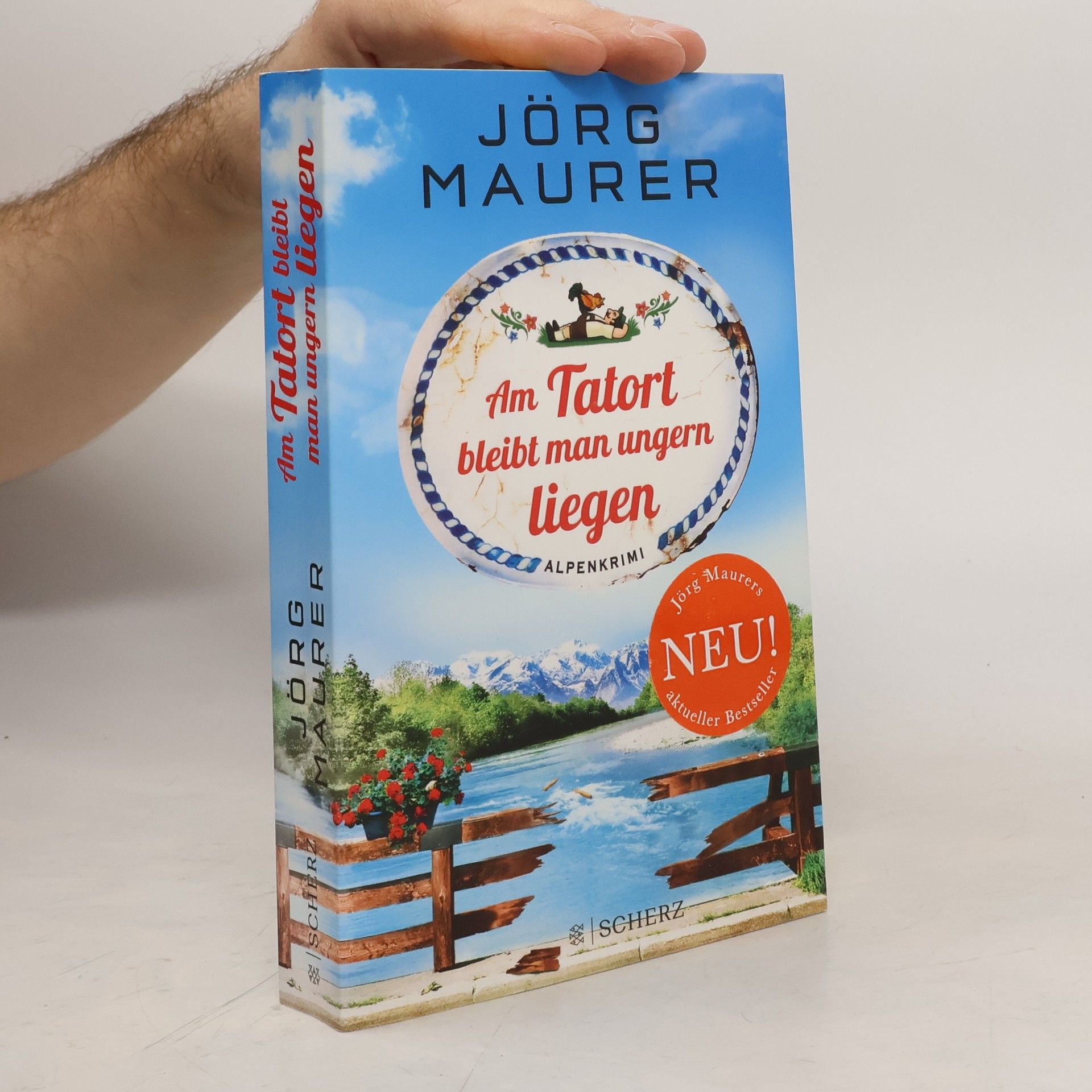 Jörg Maurer Am Tatort bleibt man ungern liegen