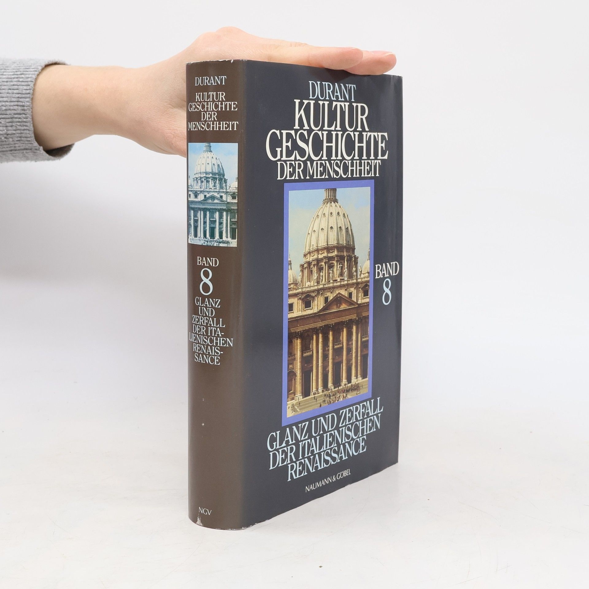 Will Durant Kulturgeschichte der Menschheit. Glanz und Zerfall der italienischen Renaissance. Band 8