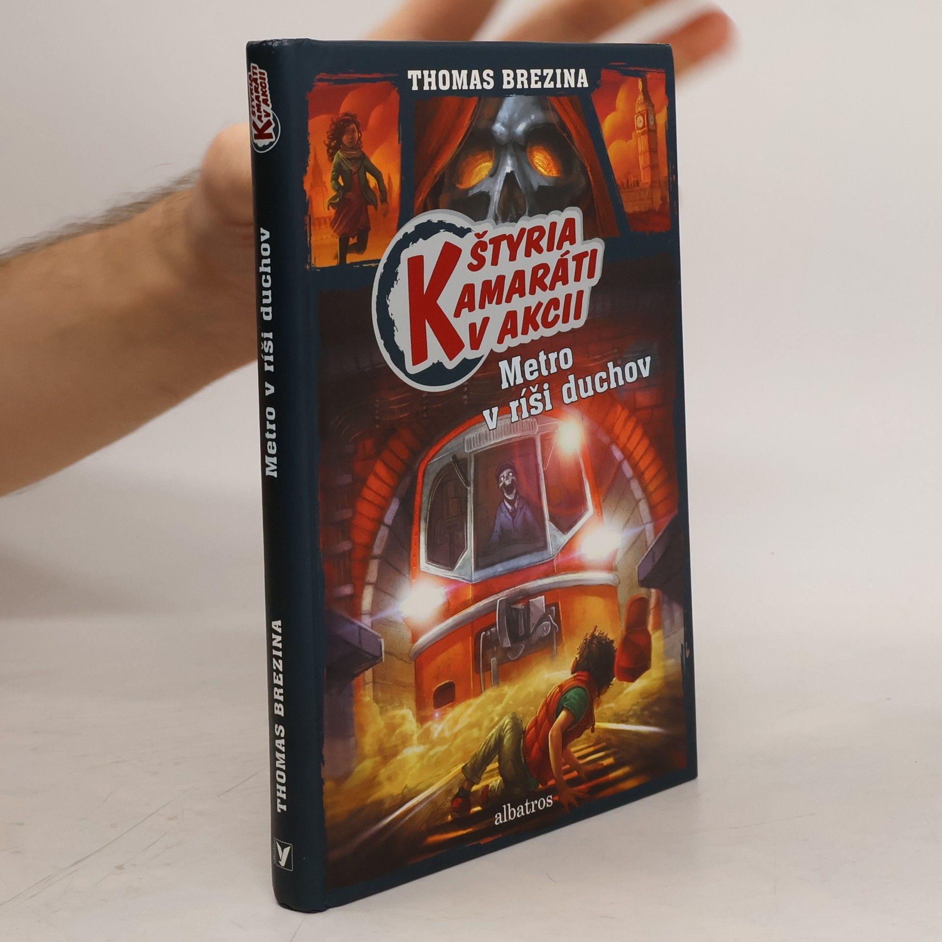 Thomas Brezina Štyria kamaráti v akcii: Metro v ríši duchov